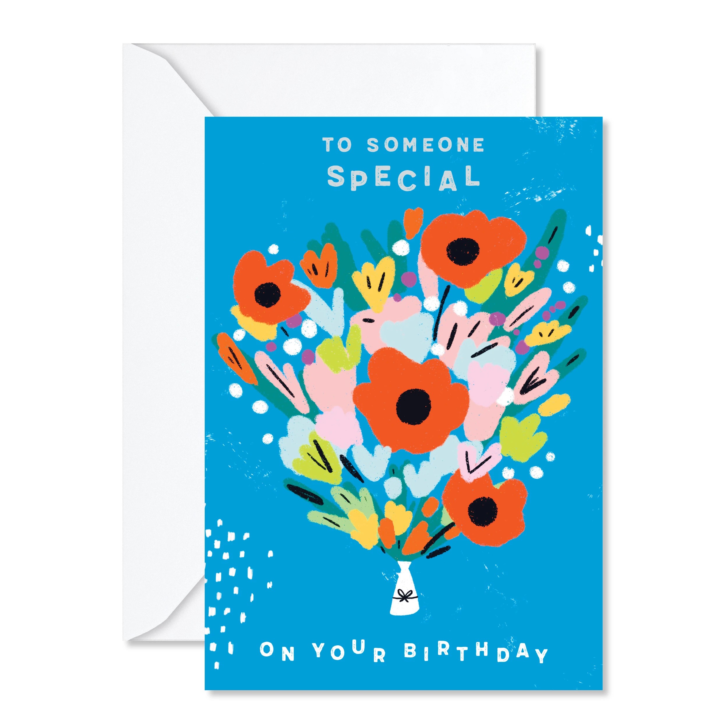 1 Hallmark Birthday Card - Flowers, 1 of 3