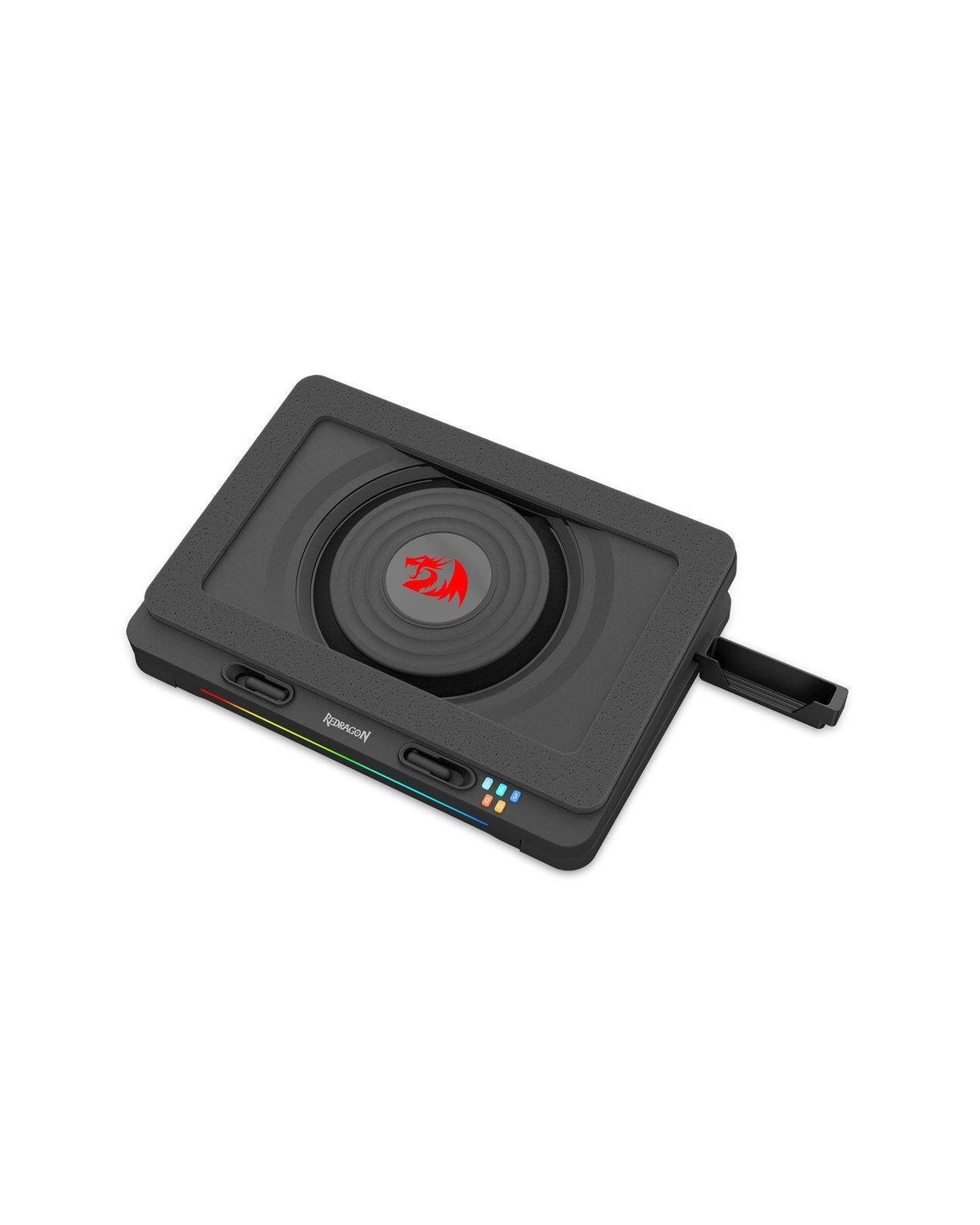 6 Redragon GCP512 Windseek TurboFan Laptop Cooling Stand - Black, 6 of 9