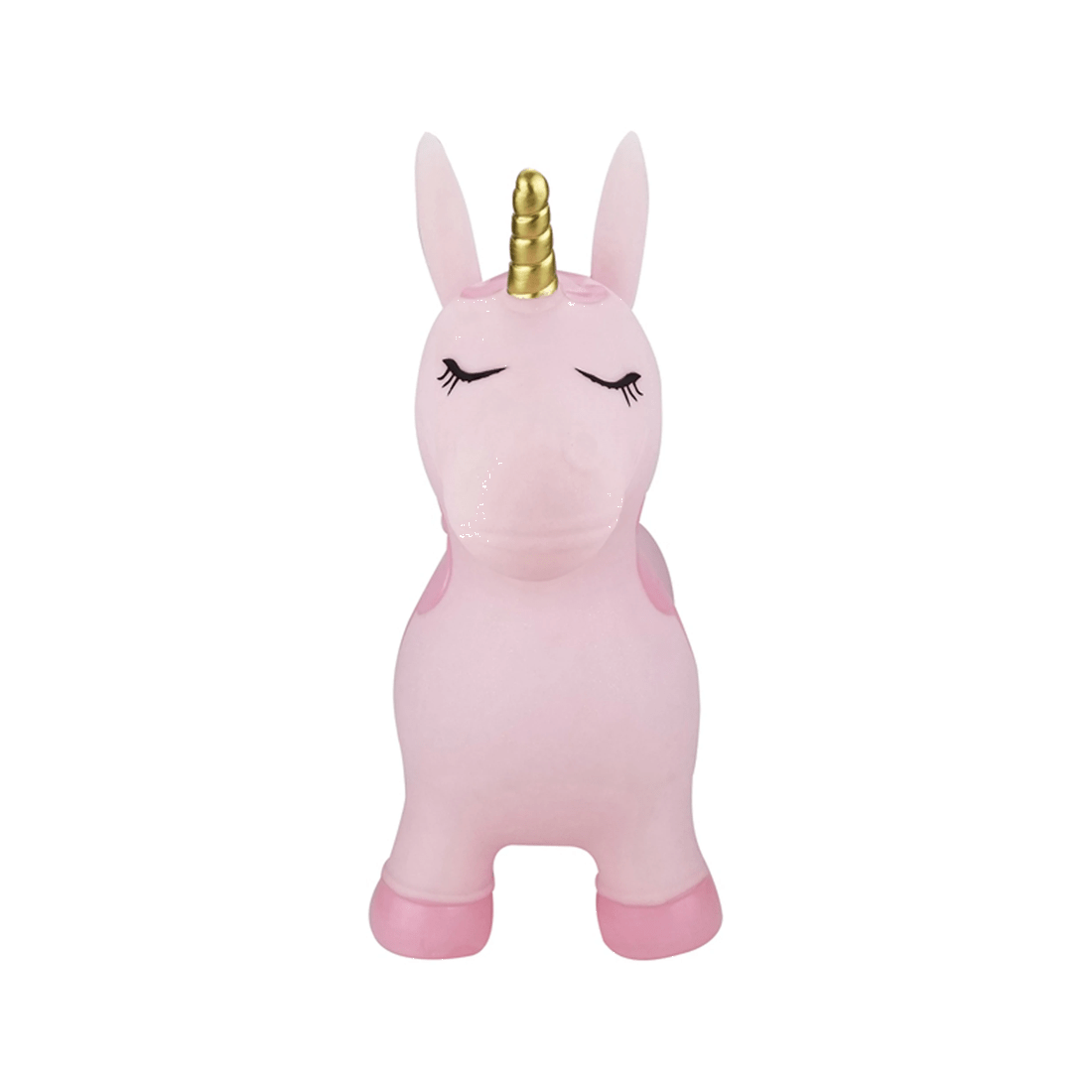 2 Kaper Kidz Bouncy Rider Pink Pearl The Unicorn Ride On Bouncer Toy Kids 12 Months Plus - Pink, 2 of 9