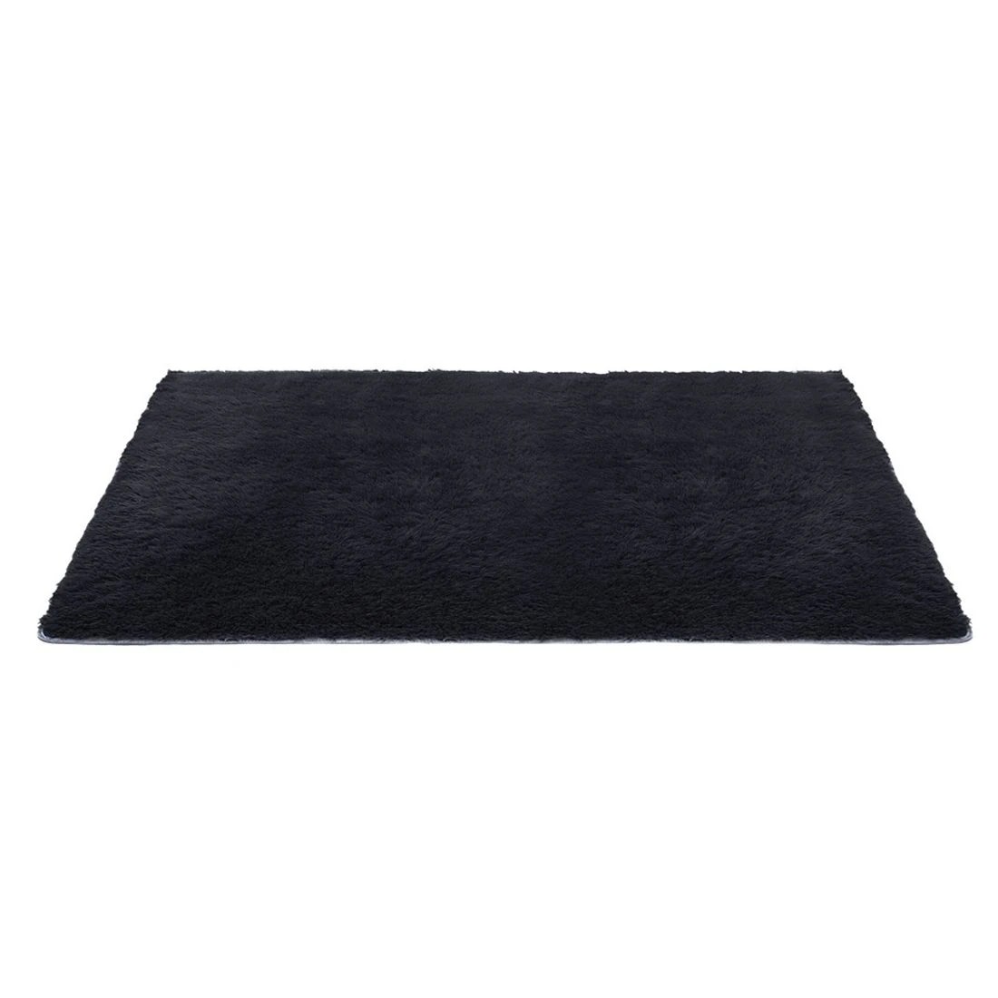 3 Artiss Floor Rug 160x230cm Plush Area Shaggy Rug Living Room Bedroom Carpet - Black, 3 of 9