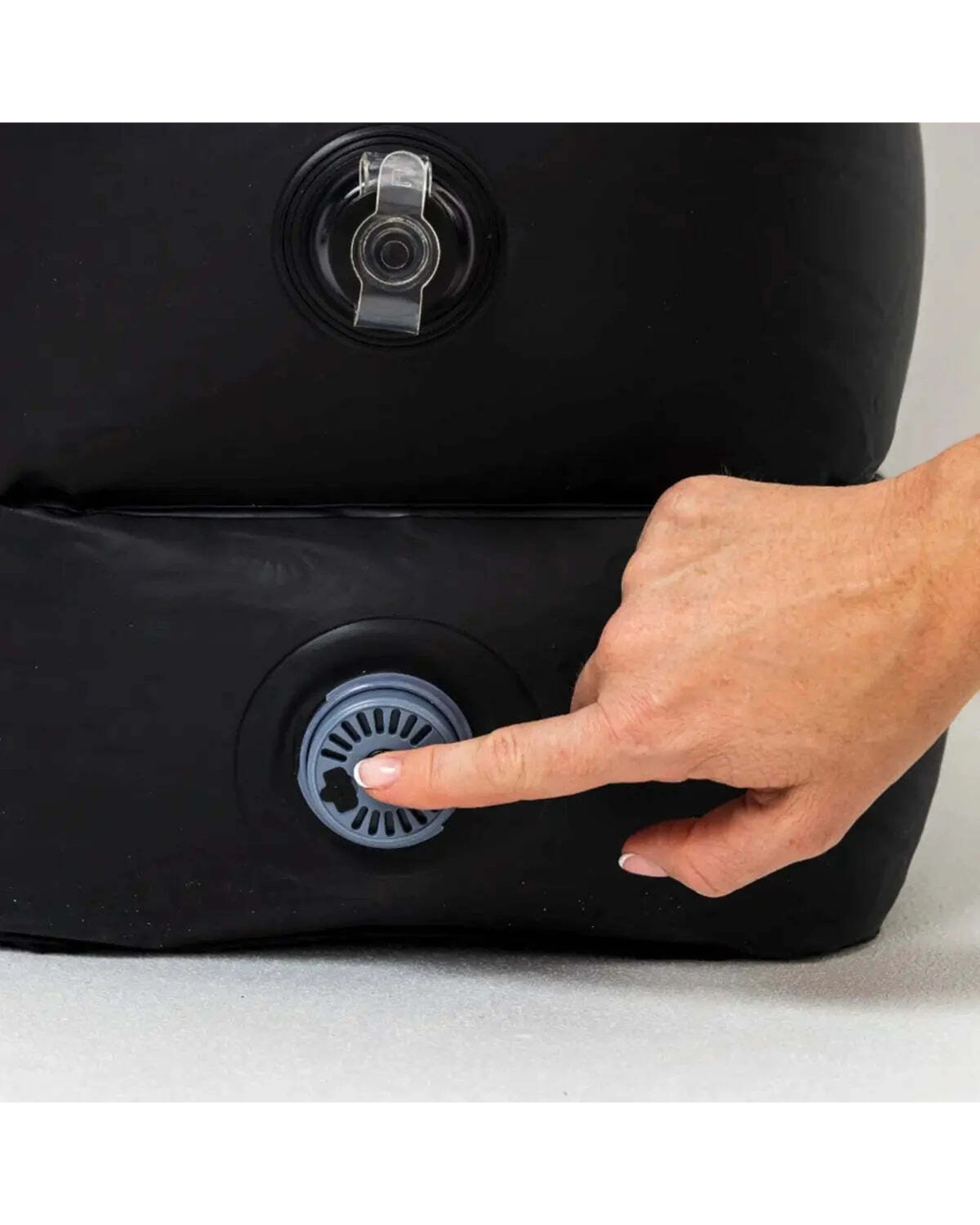 5 Plane Pal Self-Inflating Kids Travel Pillow Portable Accessory - Black, 5 of 5