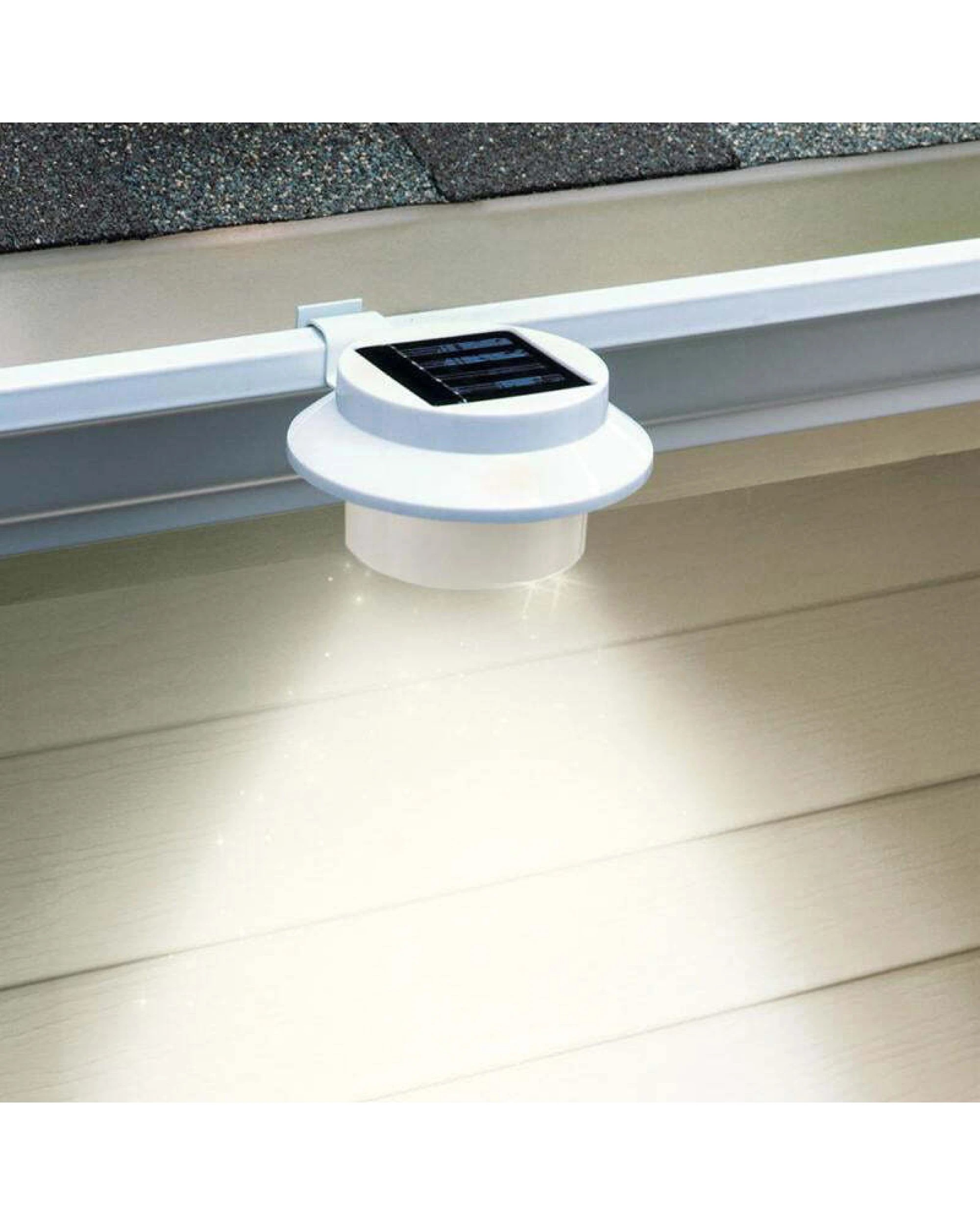 2 Lenoxx Solar Multipurpose Light (1-Piece, White) w/ Screw & Mount, Energy-Saving, 2 of 4