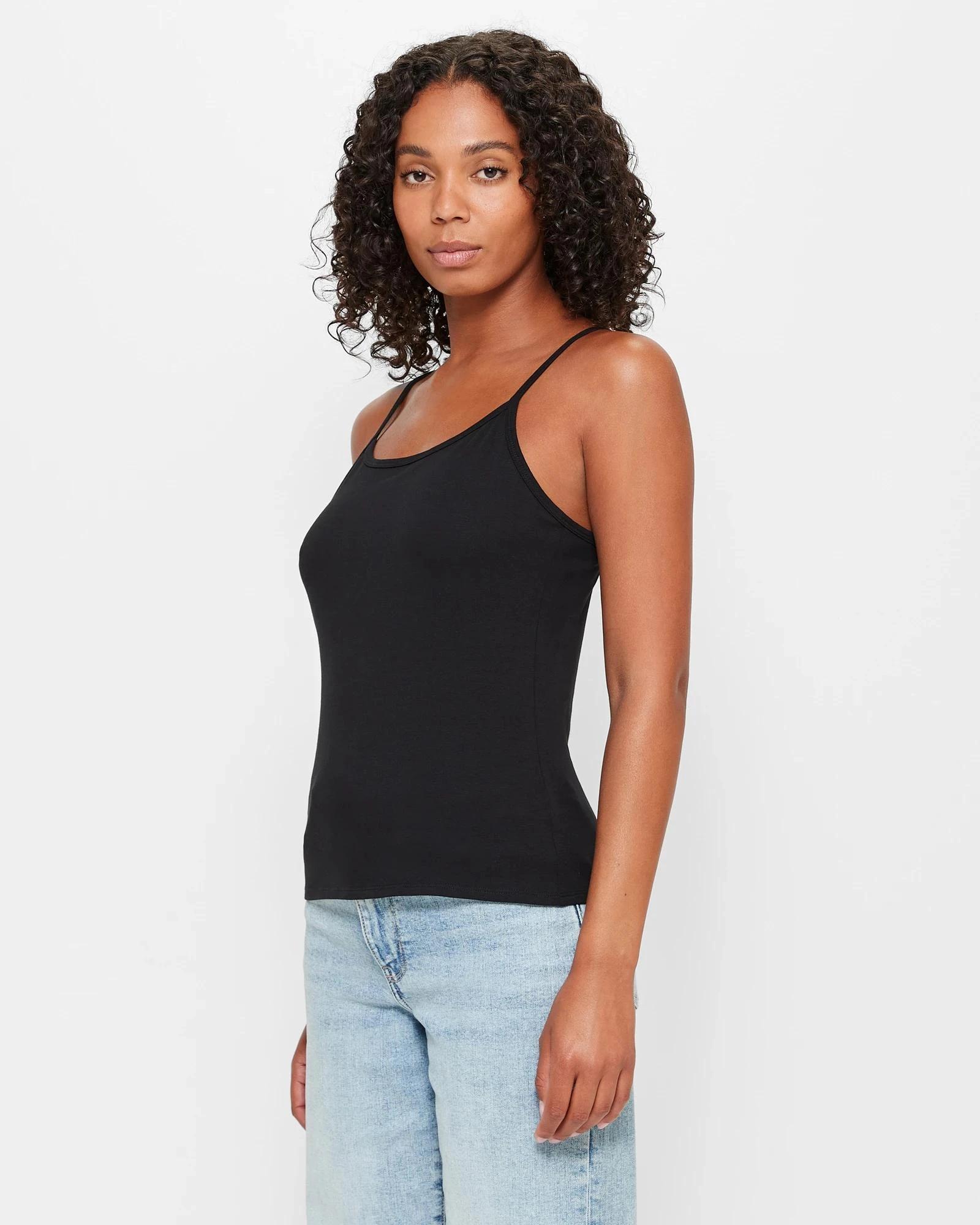 3 Target Australian Cotton Cami BLACK, 3 of 10