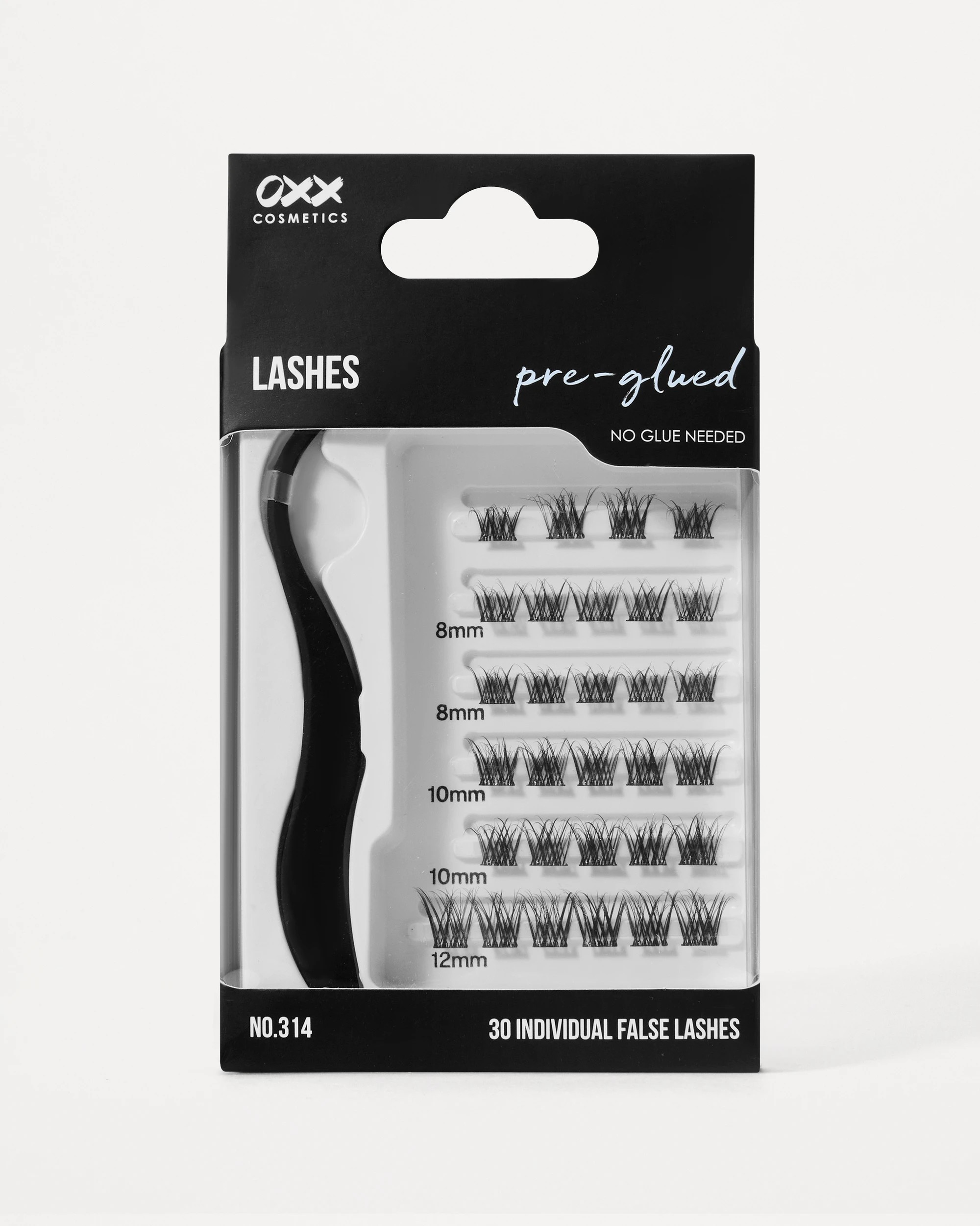 4 OXX Cosmetics 30 Pack Pre-glued False Lashes - No. 314, 4 of 5