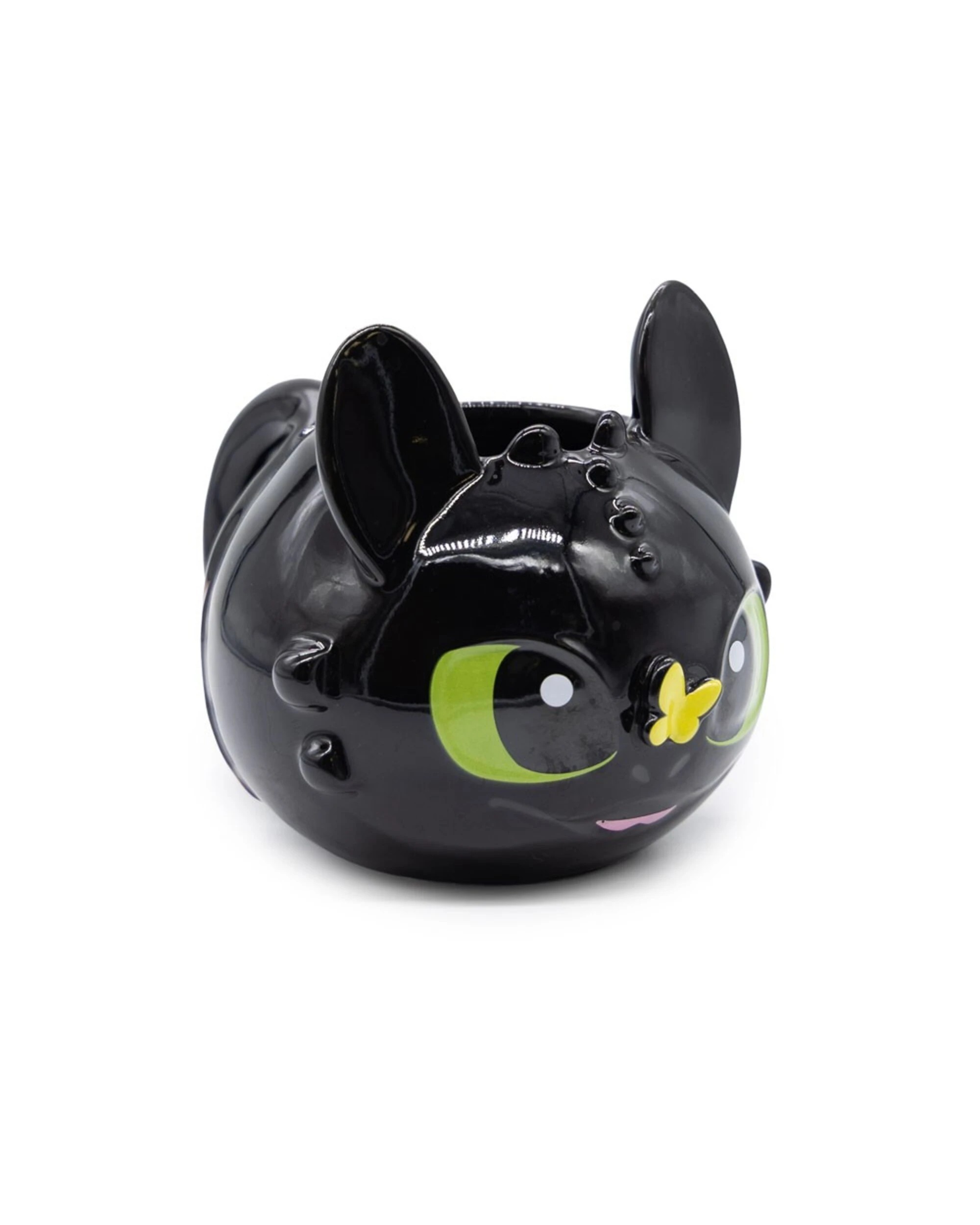 1 How to Train Your Dragon - Chibi Toothless Moulded Mug - Black, 1 of 3