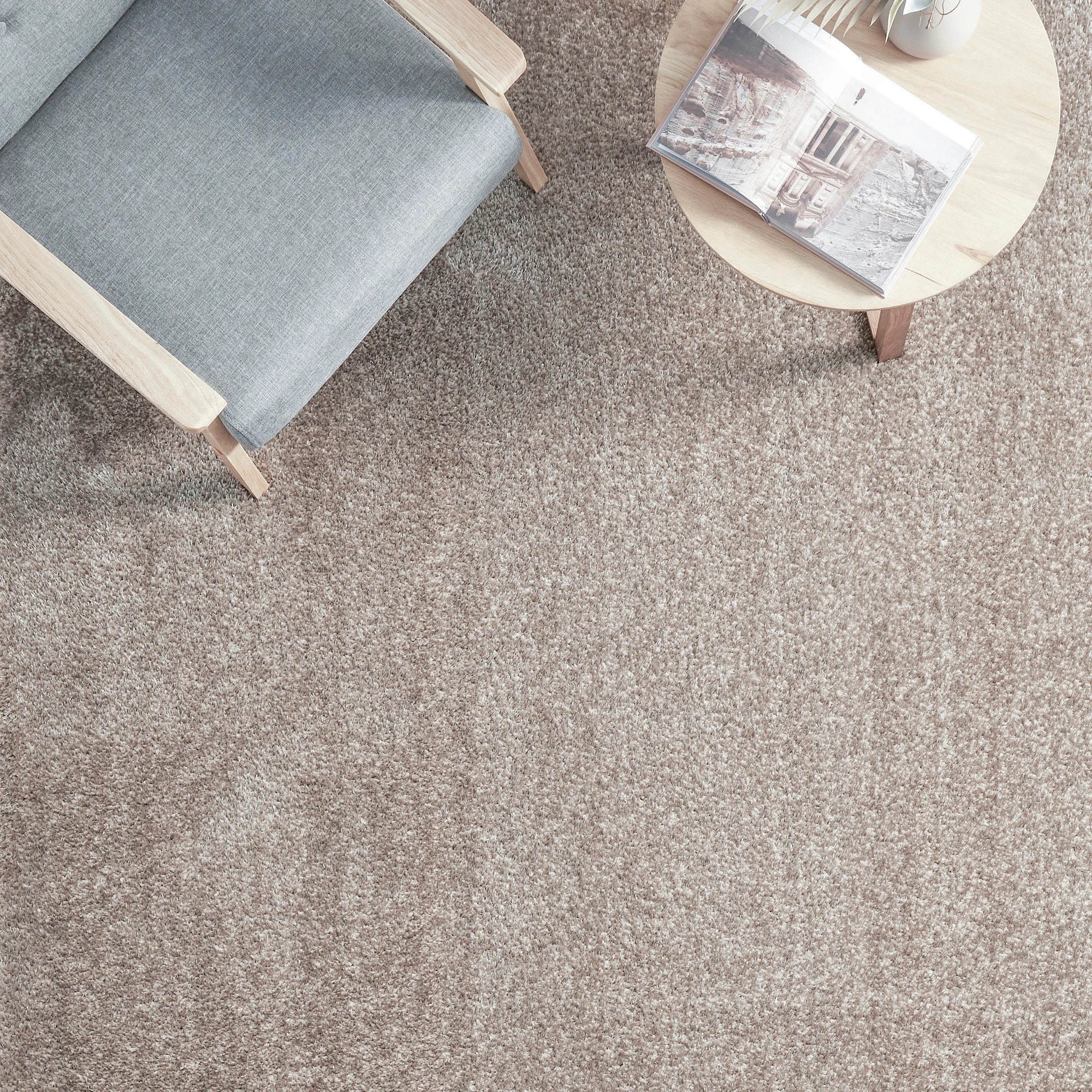 3 Common Ground Rugs Carmine Mink 170x120cm - Small Floor Rug - Grey, 3 of 8