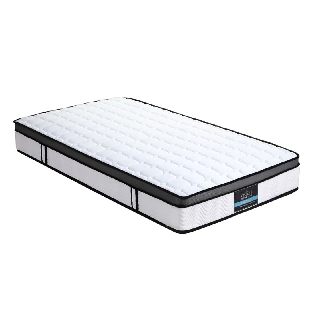 4 Giselle Mattress Cool Gel Foam 25cm King Single - White, 4 of 7