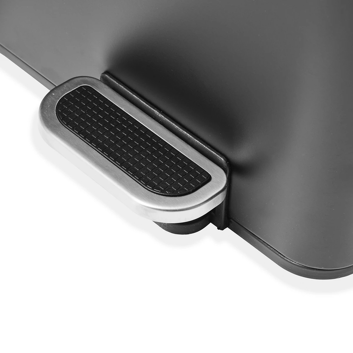 7 40L 2 Compartment Matte Black Recycle Bin, 7 of 8