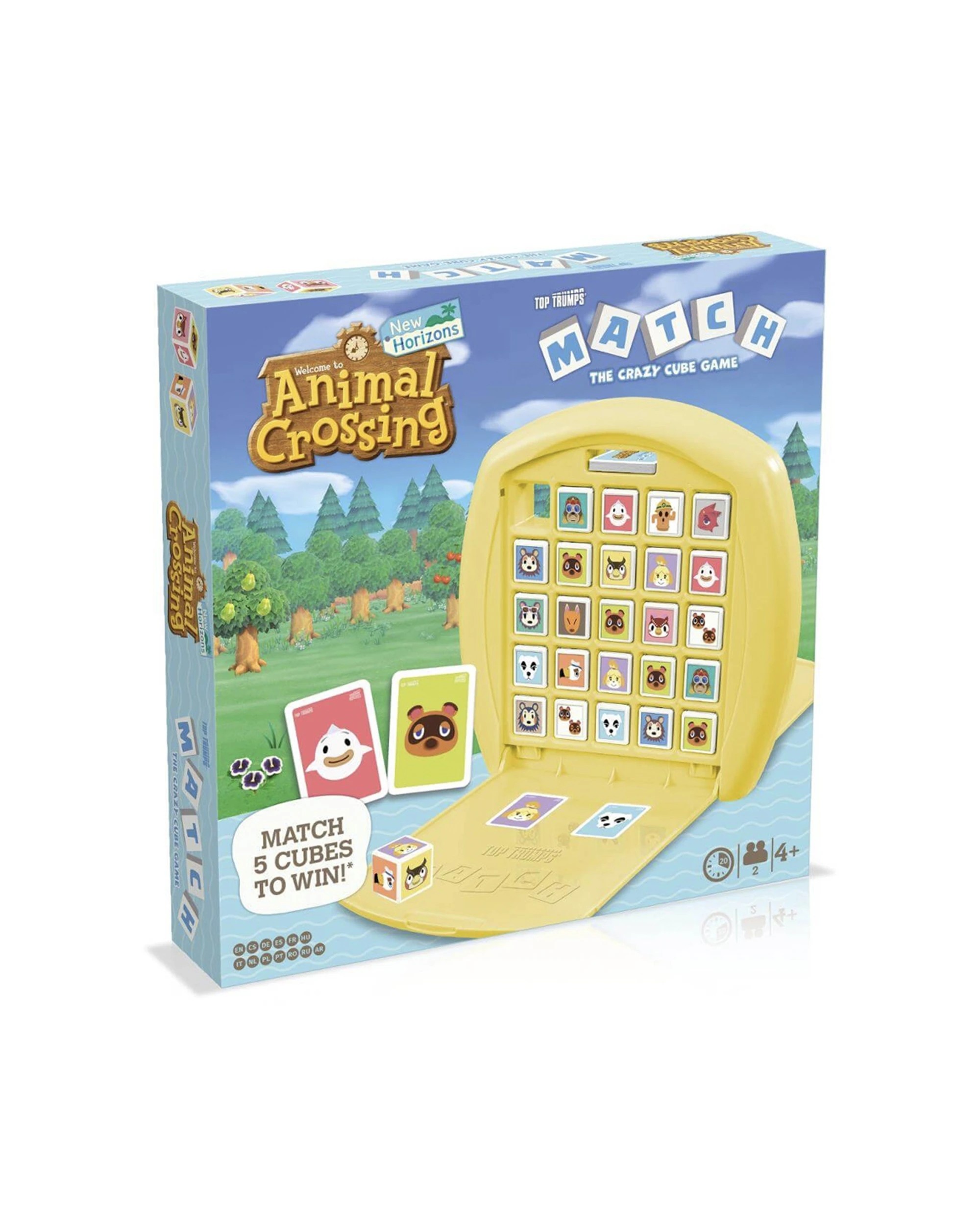 1 TOP TRUMPS Match Animal Crossing Kids Tabletop Matching Card Game - Multi, 1 of 5