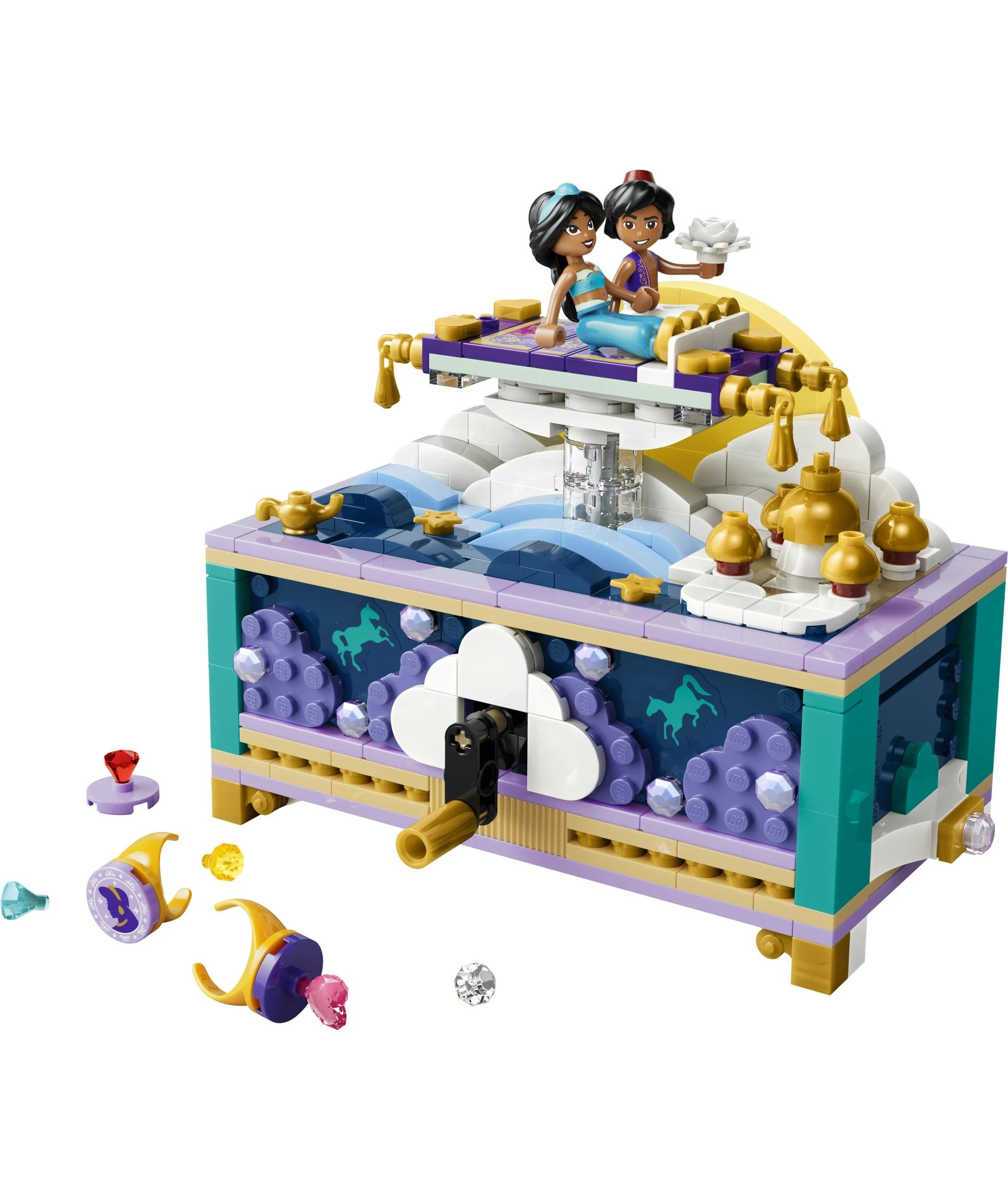 2 LEGO Disney Princess Jasmine's Jewellery Box 43295, 2 of 9