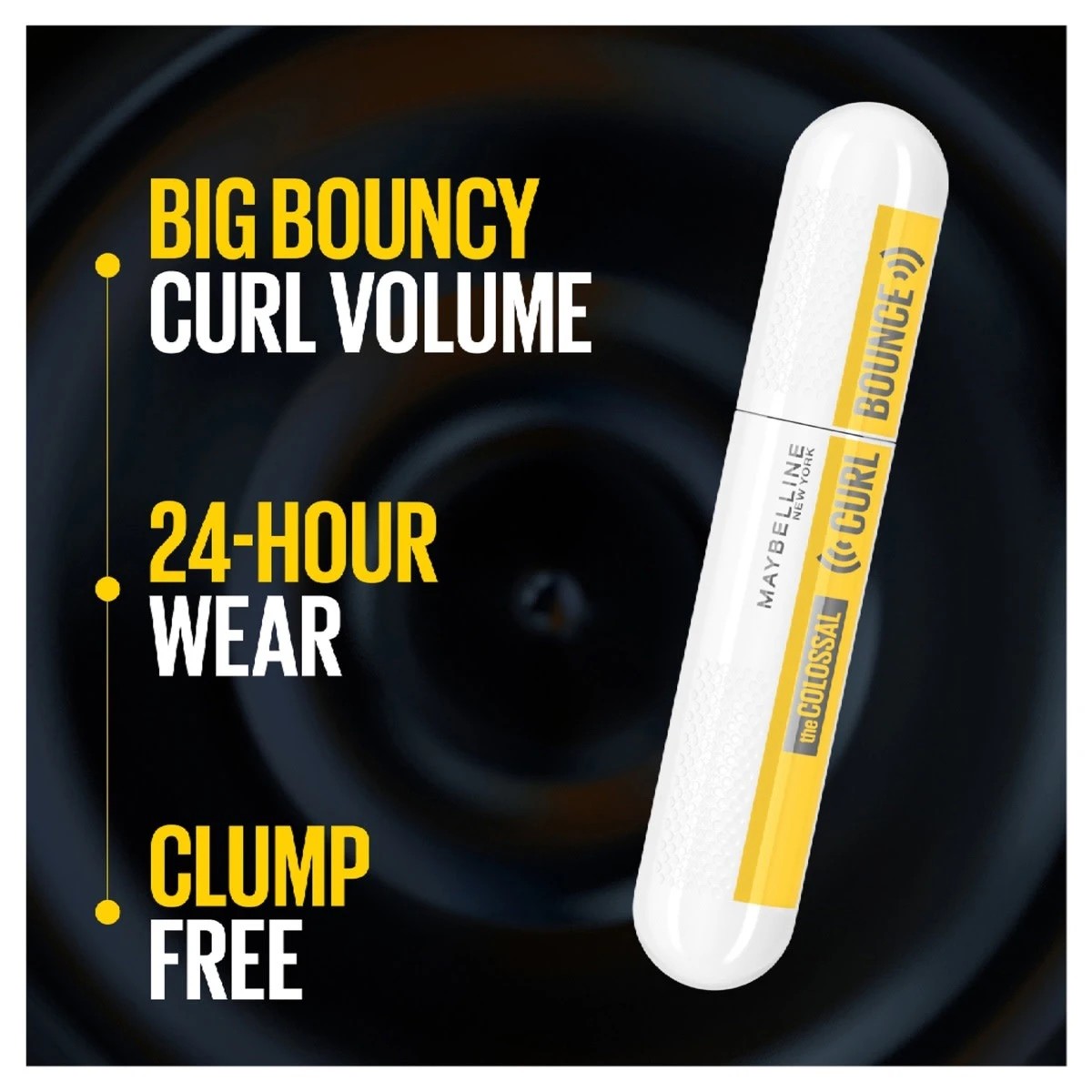 6 Maybelline Colossal Curl Bounce Mascara - Black, 6 of 6