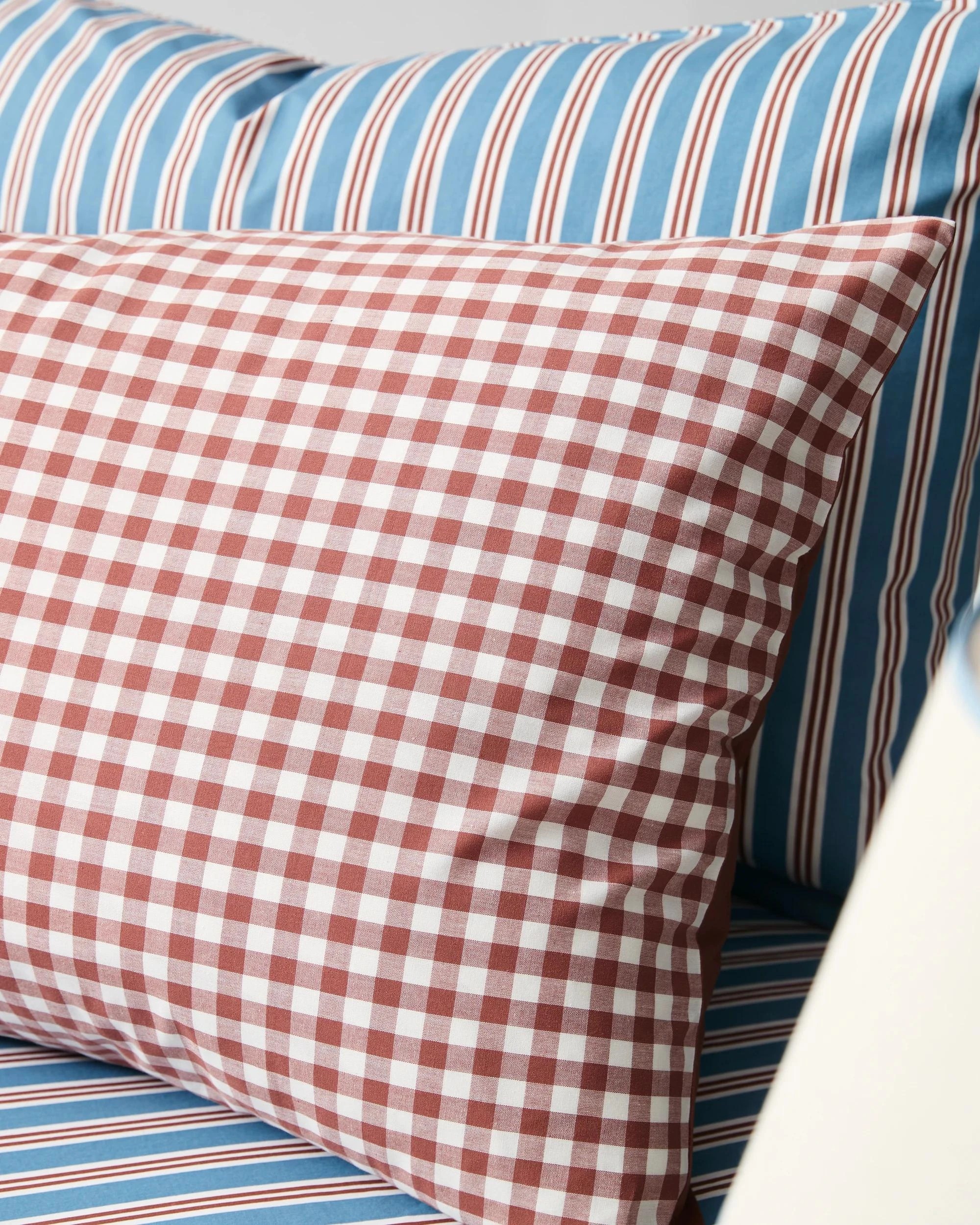 4 Target Parker Gingham Comforter Set - Queen Bed - Brown, 4 of 9