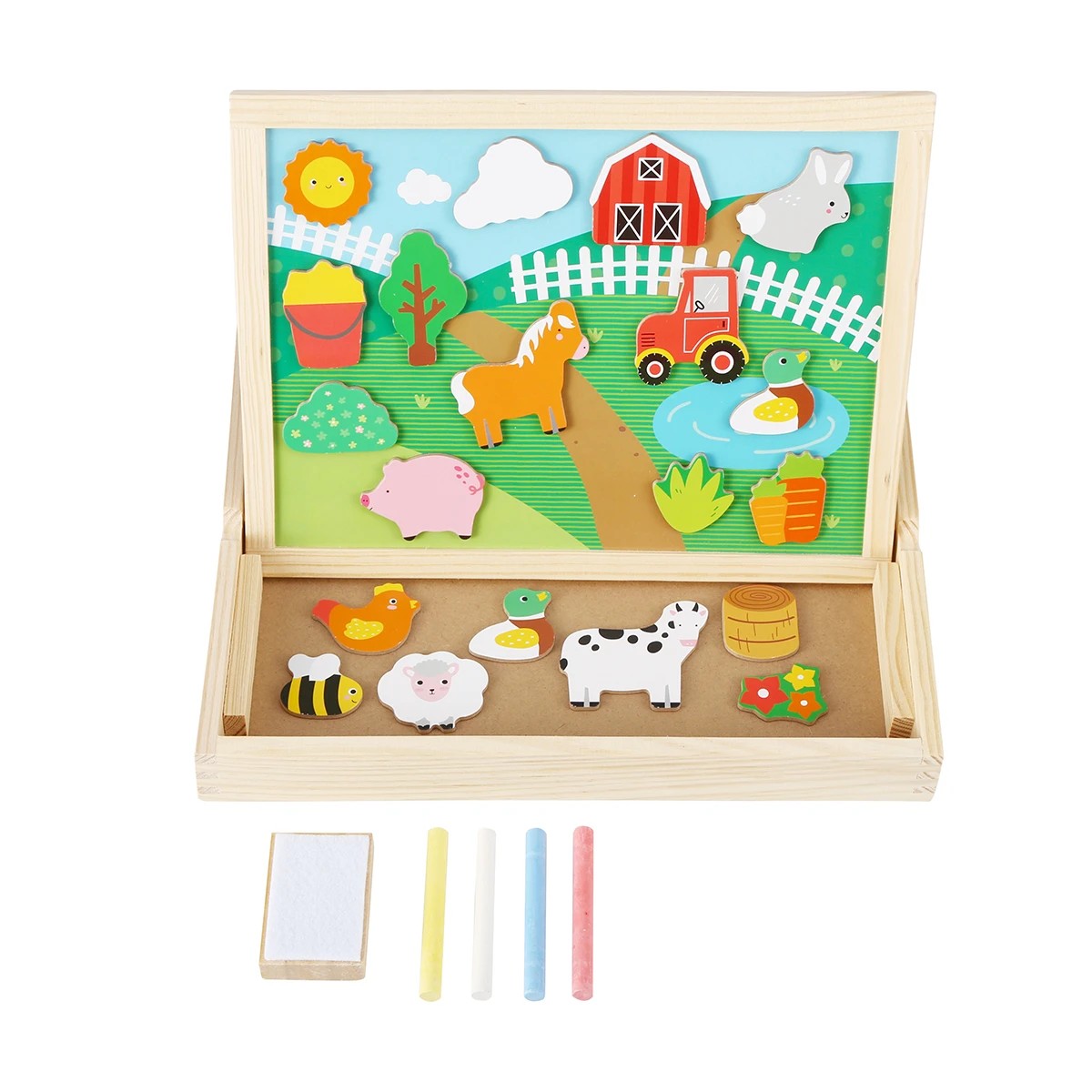 2 2-in-1 Magnetic & Blackboard Set, 2 of 7