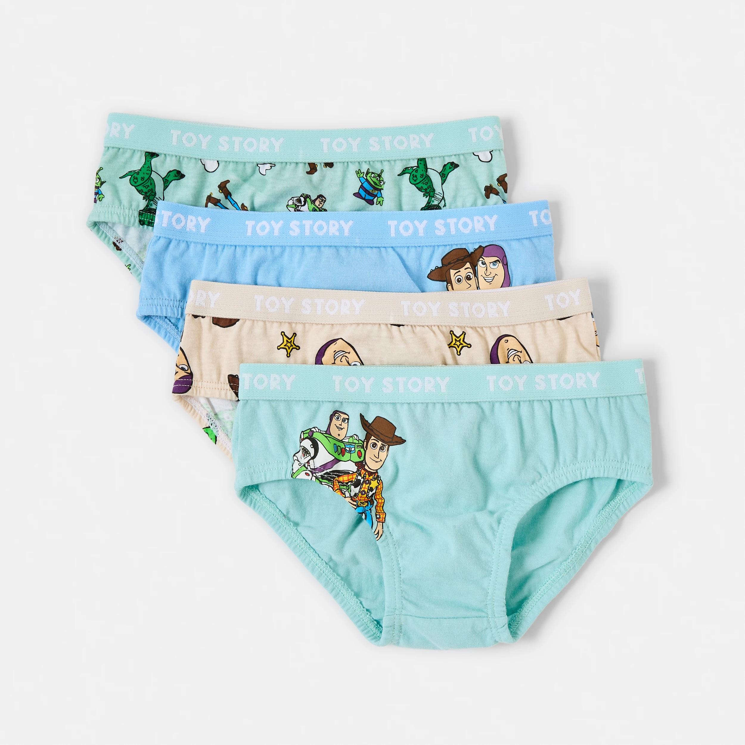 1 4 Pack Toy Story License Briefs TOY STORY, 1 of 7