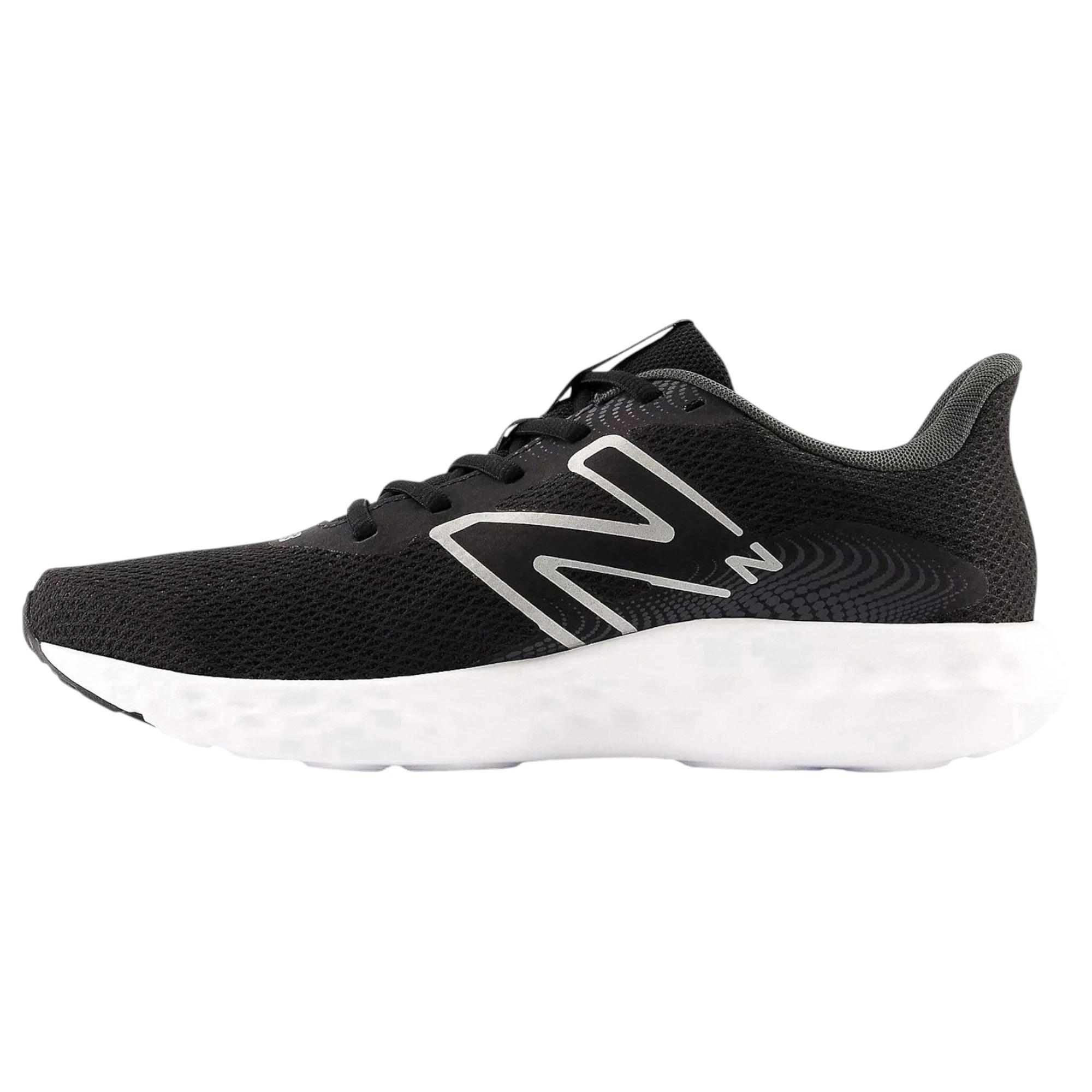 2 New Balance Mens 411 Athletic Shoes BLACK, 2 of 5