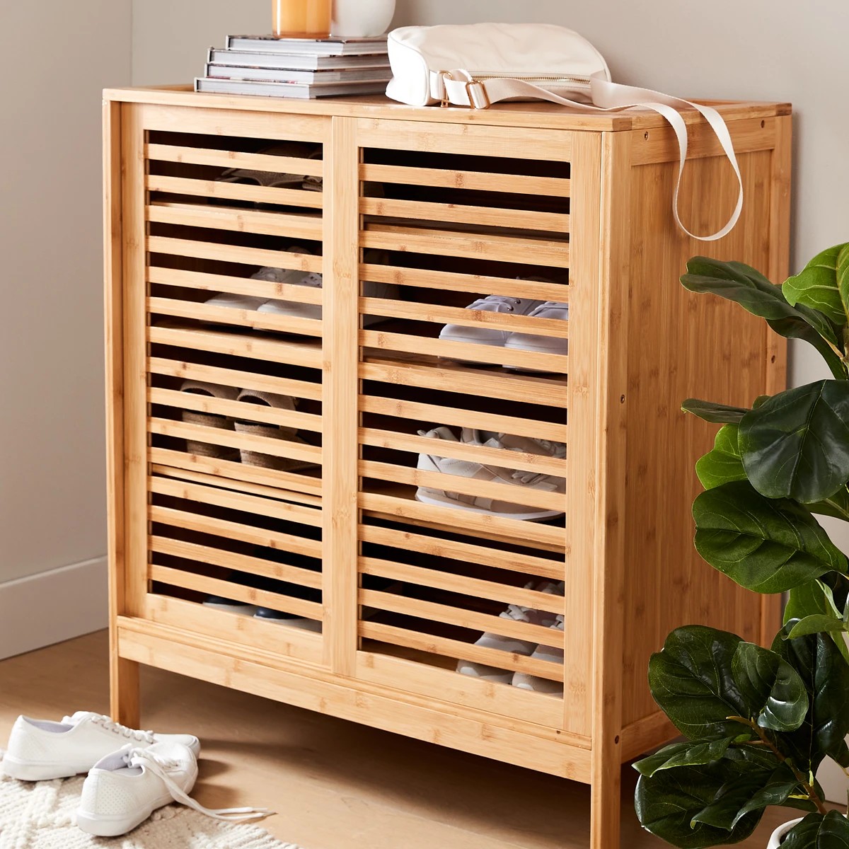10 Bamboo Shoe Cabinet, 10 of 11