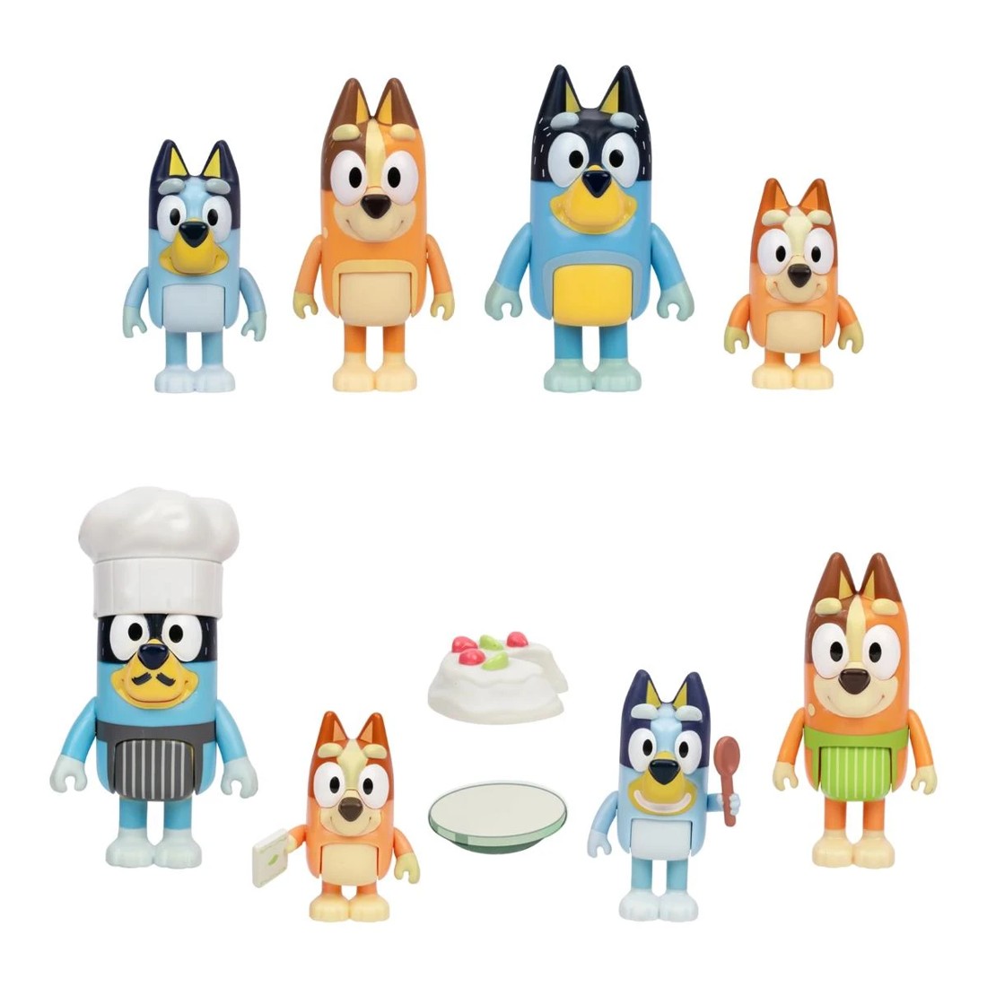3 4 Pack Bluey S11 Figures - Assorted, 3 of 8