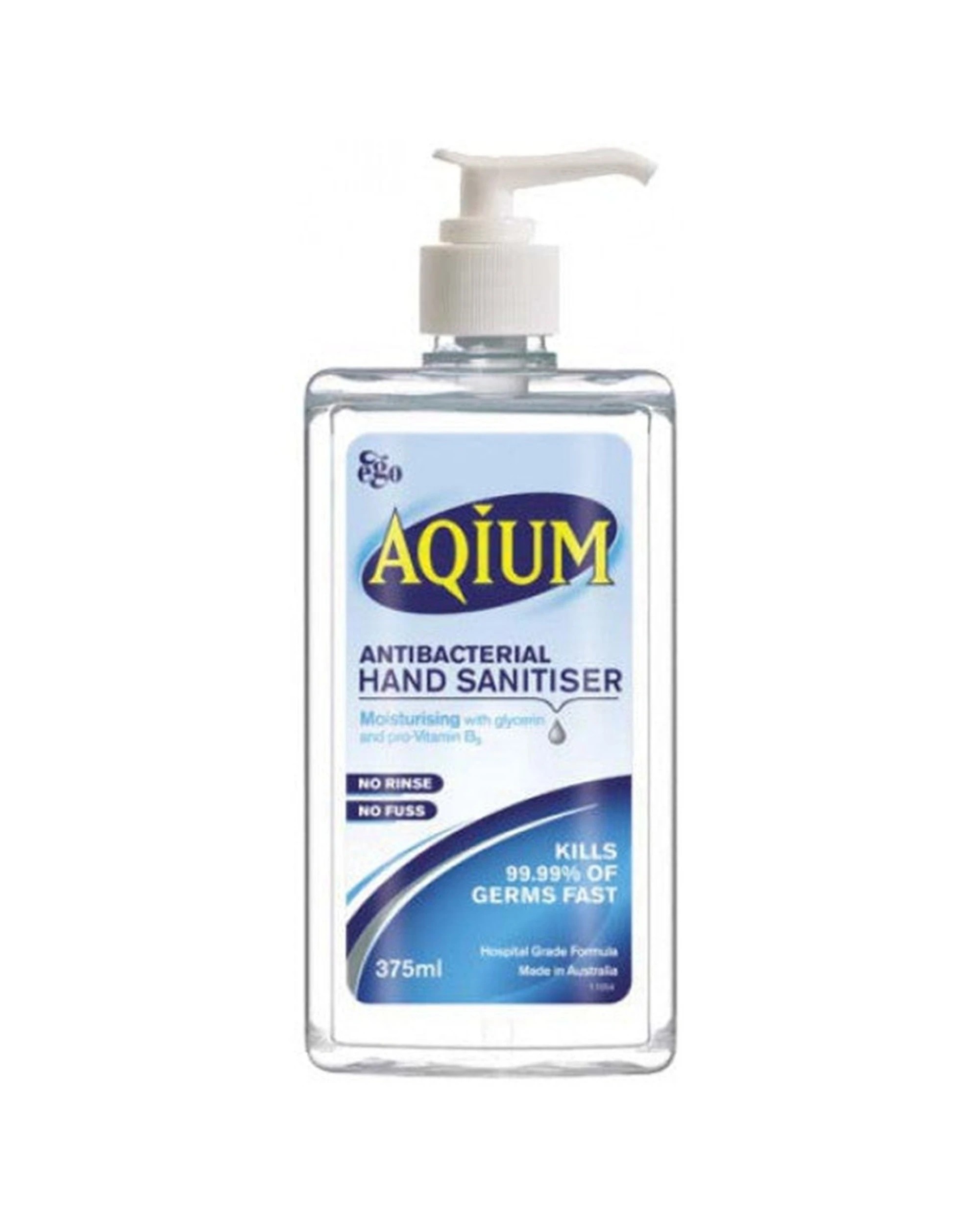 1 Ego Aqium Hand Sanitiser Gel 375ml - Clear, 1 of 1