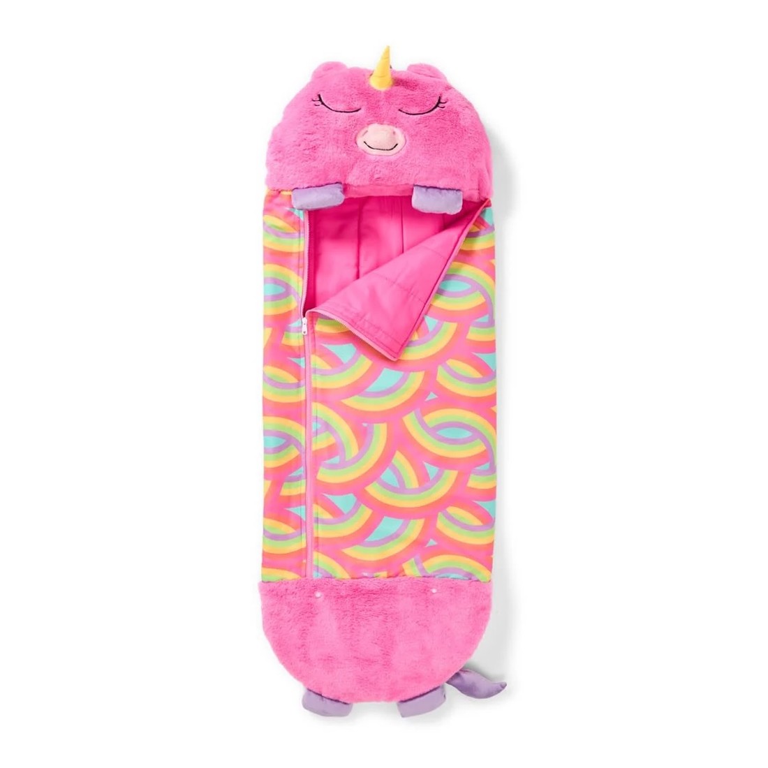 6 Plush Sleeping Bag - Unicorn, 6 of 10