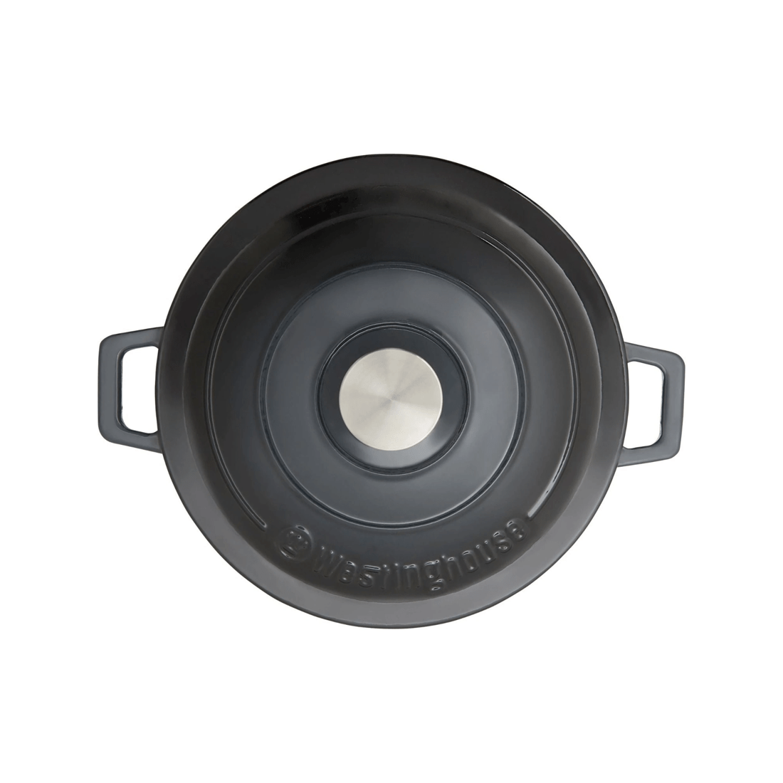 4 Westinghouse 5L Round Cast Iron Casserole Pot, 4 of 7