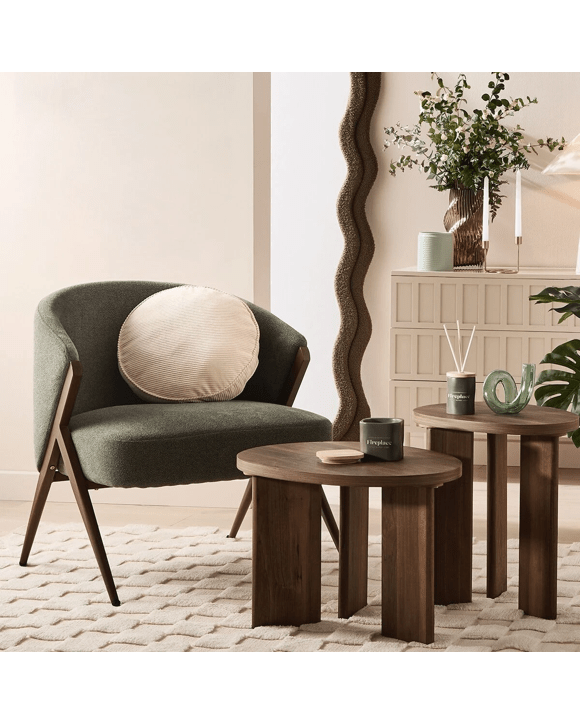 Asker Lounge Chair Walnut