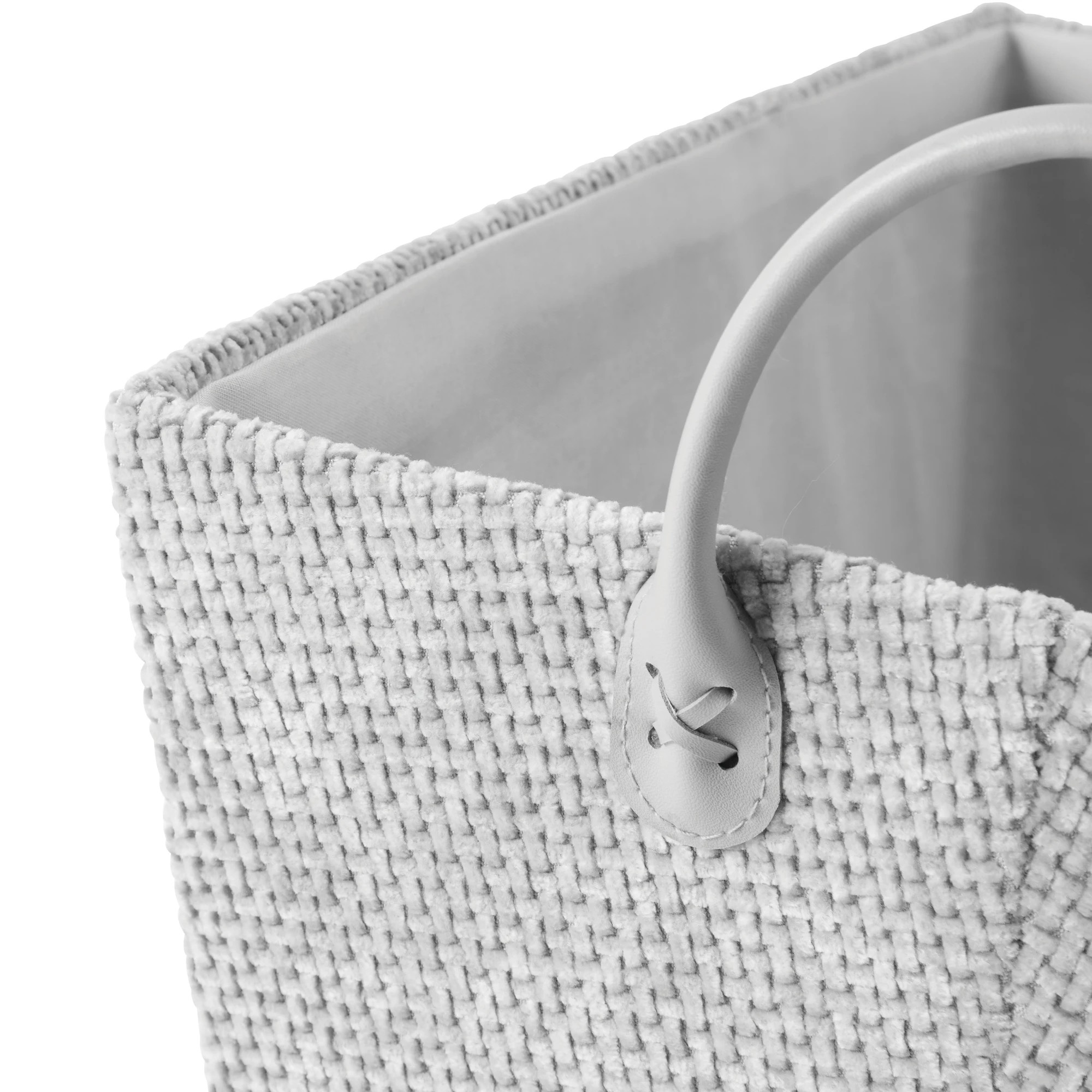 7 Tapered Textured Basket - Grey, 7 of 8