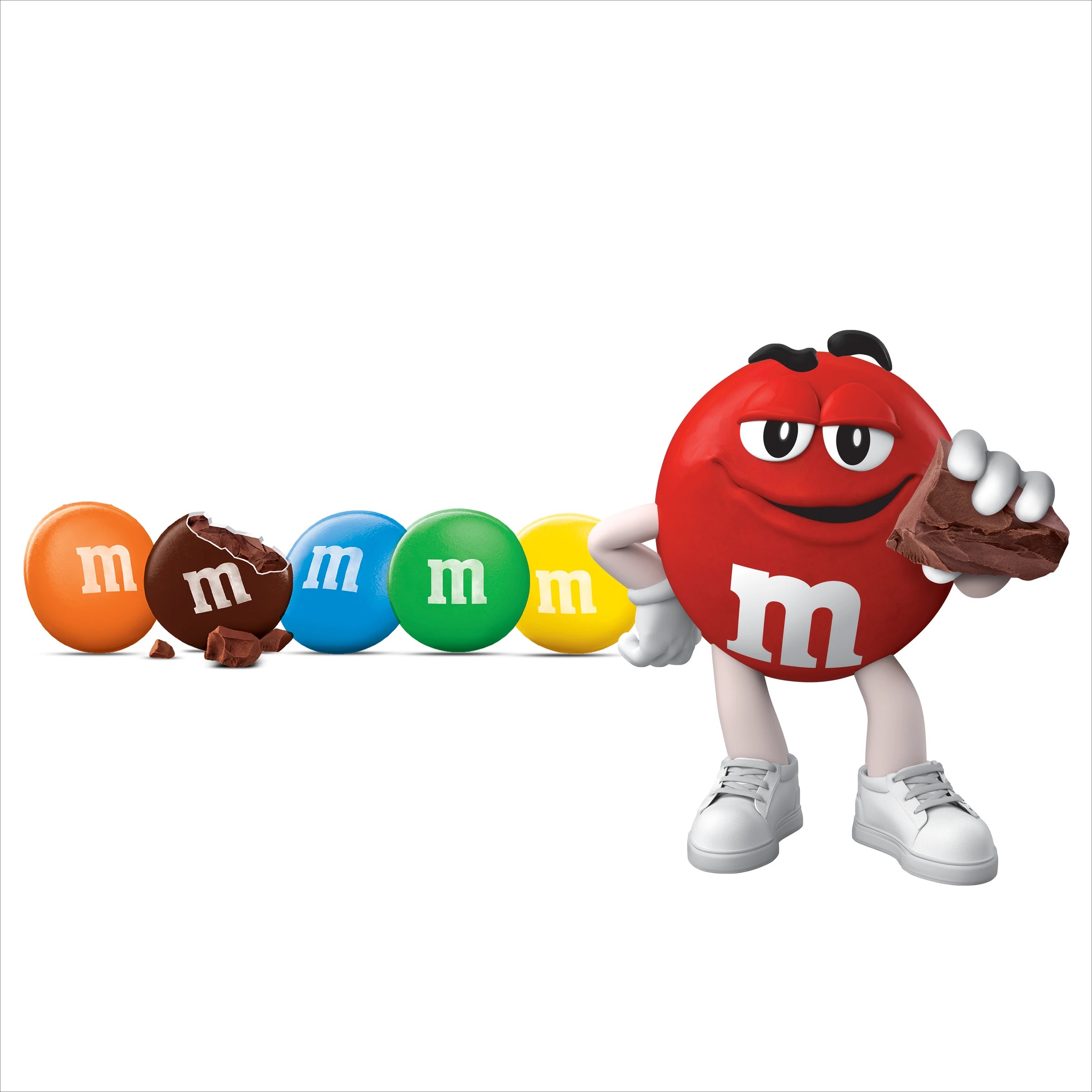 6 M&M's Milk Chocolate Singles Bag 49g, 6 of 6