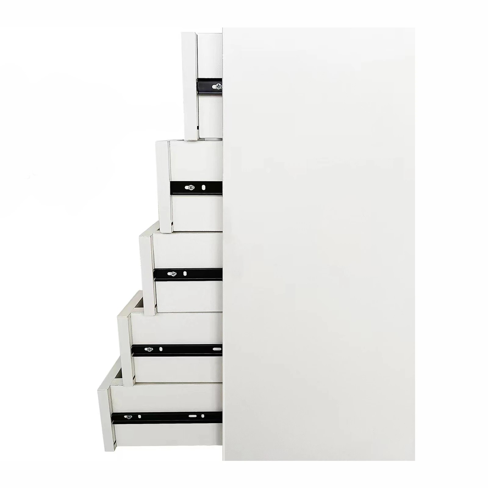5 Ausway 5 Drawer File Cabinet Mobile Desk Filing Document Organiser, 5 of 7