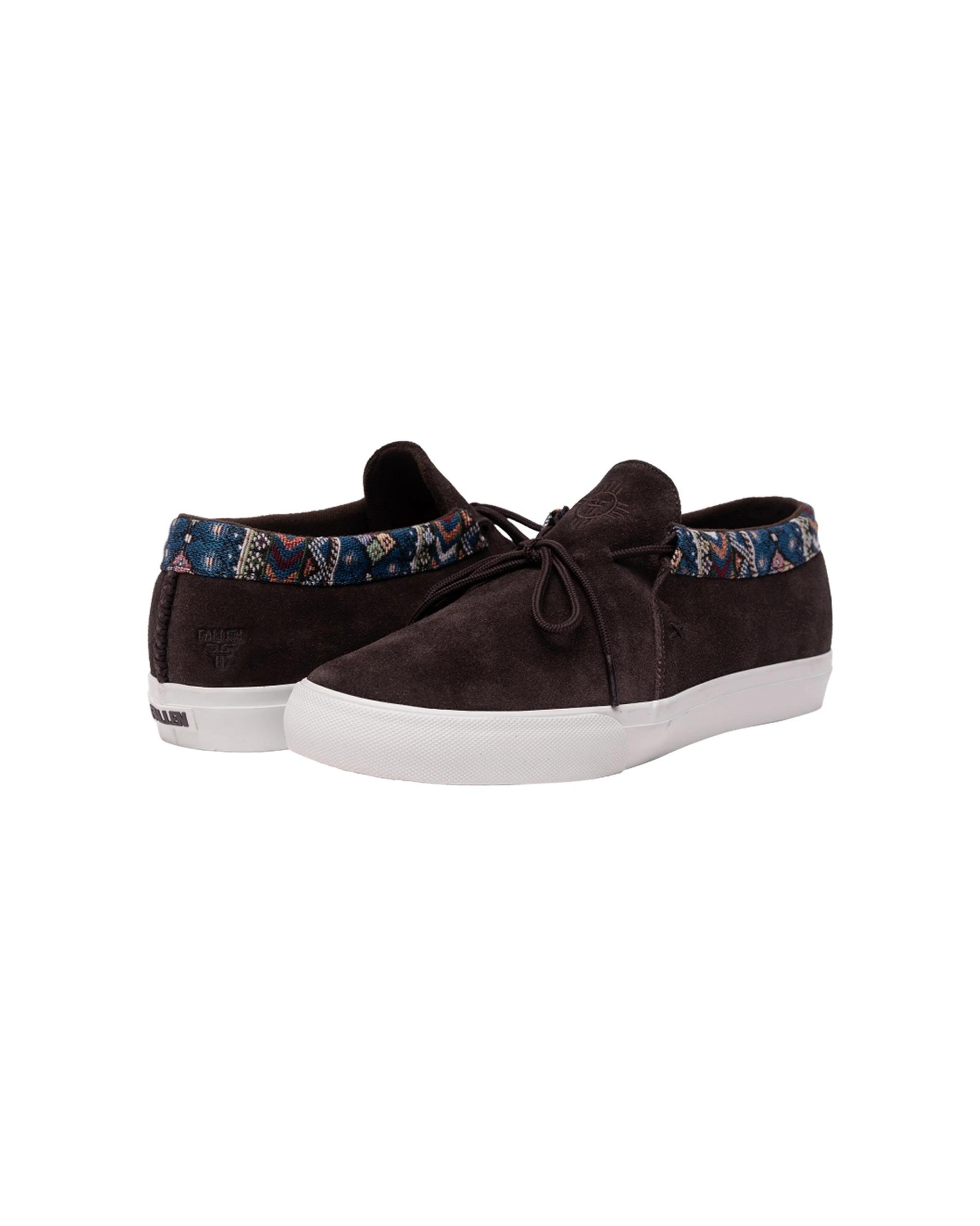 2 Fallen Footwear Apache Tommy Sandoval Men's Shoes Signature Skate Style NATIVE/BROWN/WHITE, 2 of 6