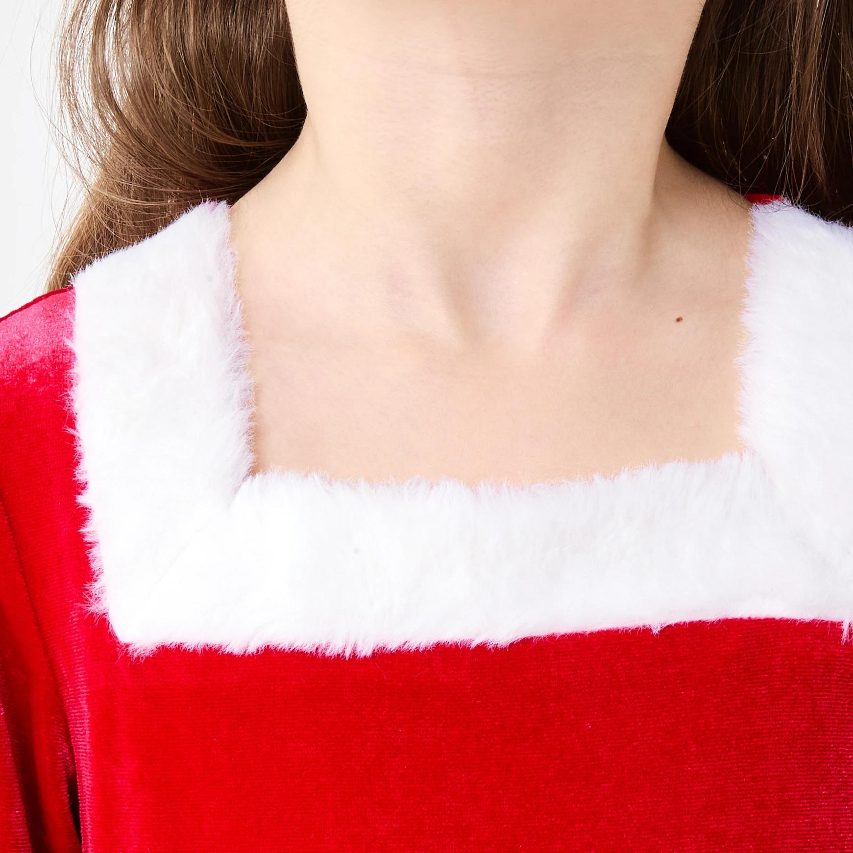 6 Christmas Santa Family Matching Dress Strawberry, 6 of 9