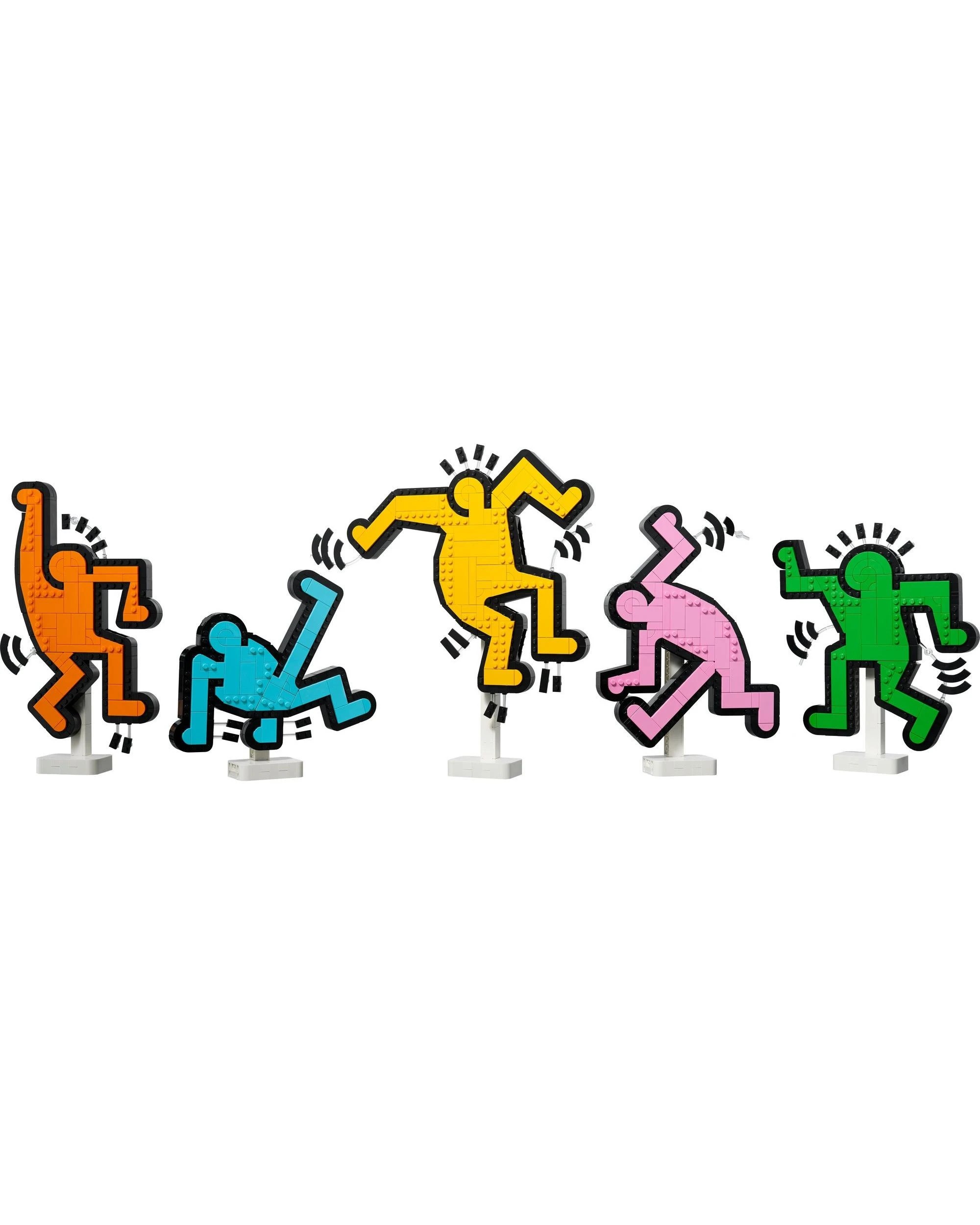 3 The LEGO Group LEGO Art: Keith Haring Dancing Figures - 31216, 3 of 10