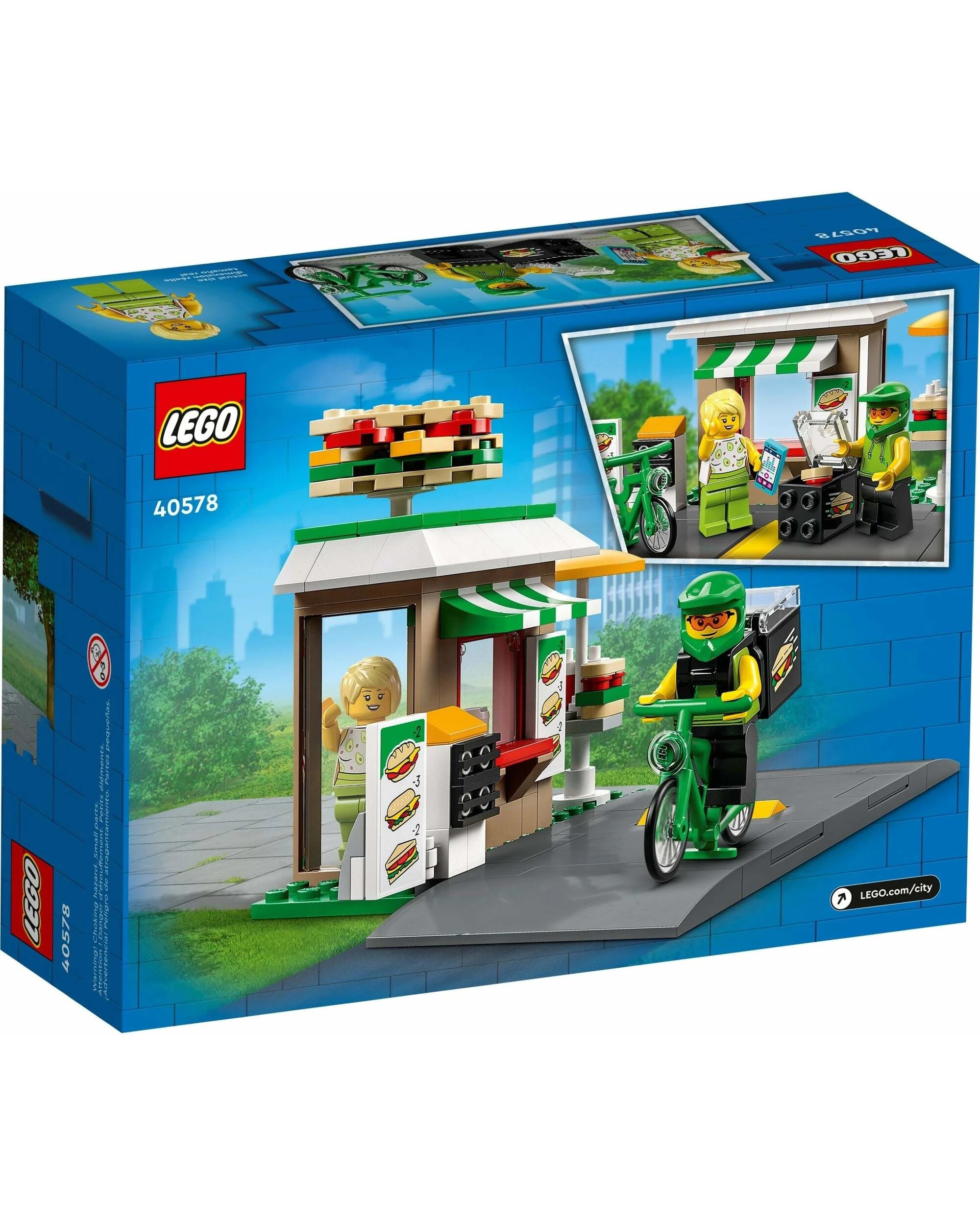 2 LEGO 40578 City Sandwich Shop, 2 of 2