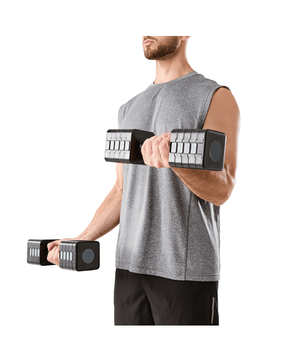 2 Pack Adjustable Dumbbells