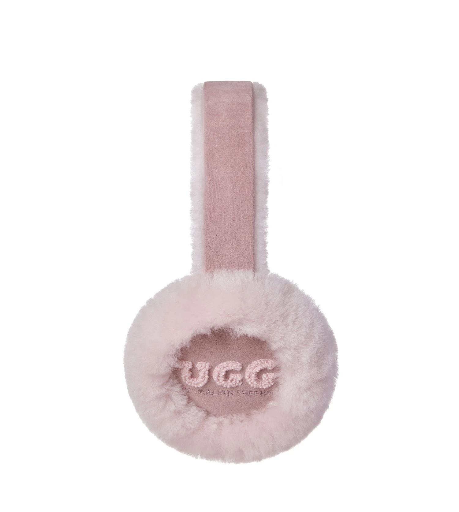 3 Australian Shepherd UGG Cloud Earmuff PINK, 3 of 5