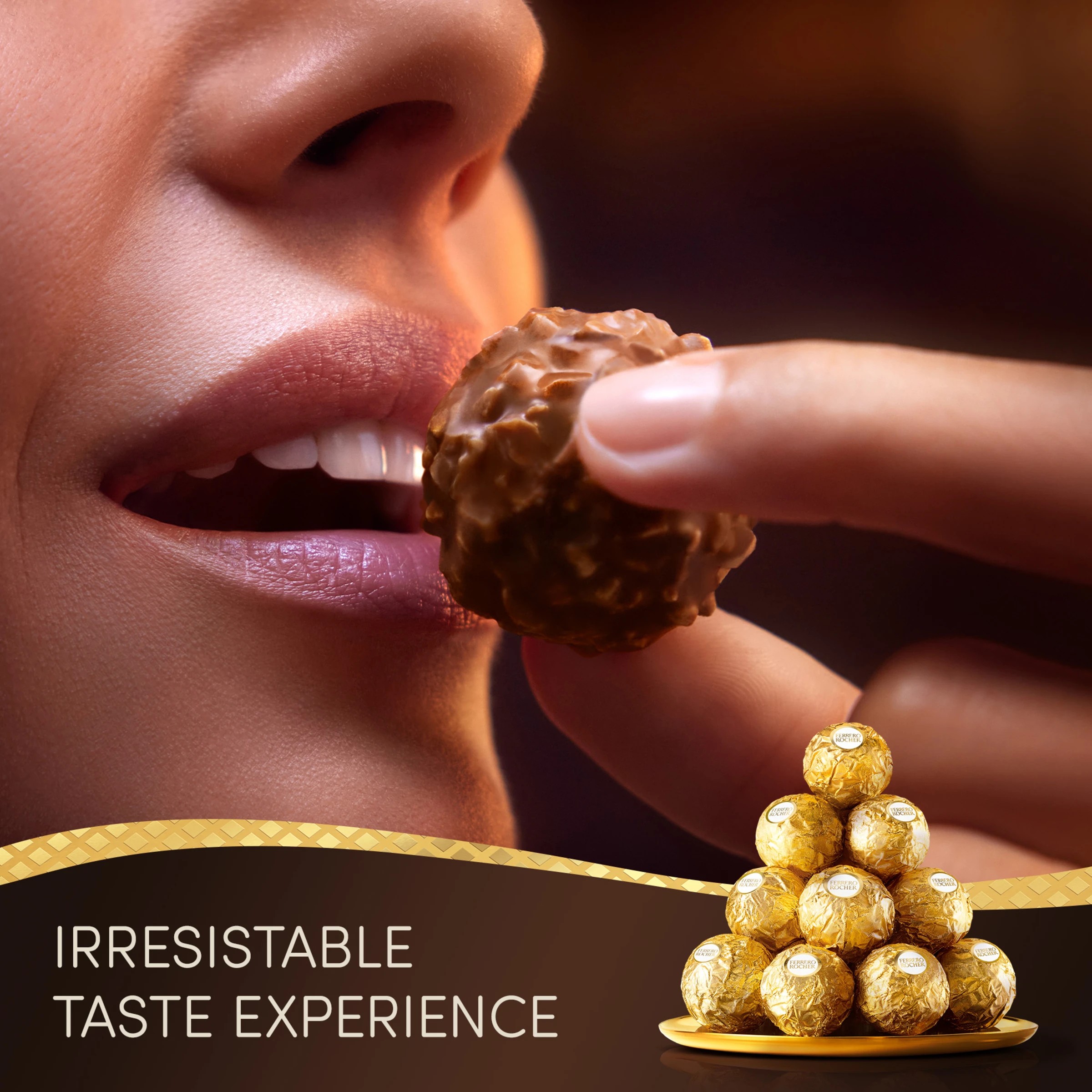 5 16 Pack Ferrero Rocher Chocolate Gift Box 200g, 5 of 9