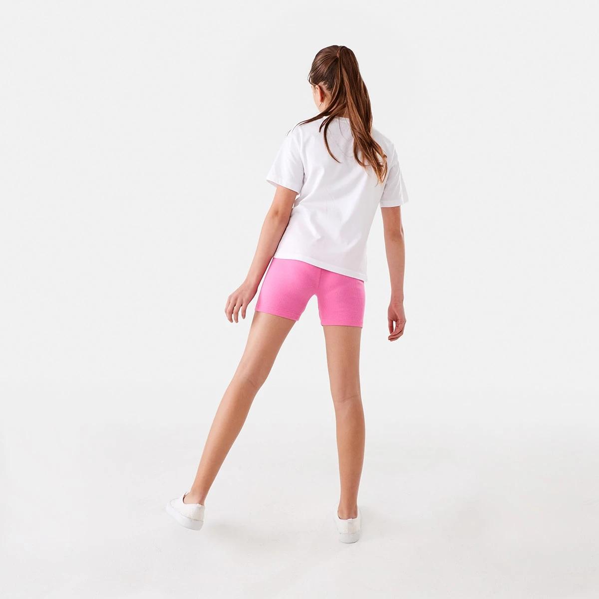 6 Rib Bike Shorts Azalea Pnk, 6 of 8