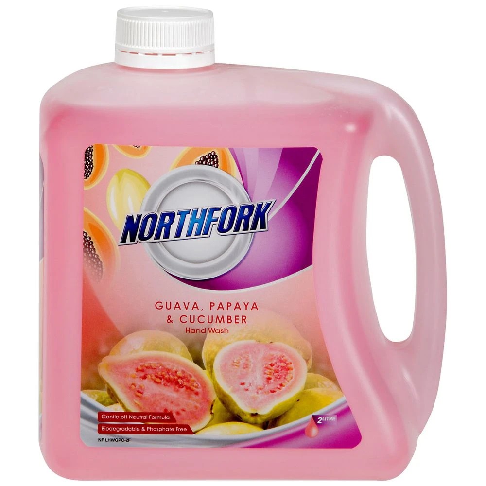 1 Northfork Liquid Handwash Guava, Papaya and Cucumber 2L, 1 of 1