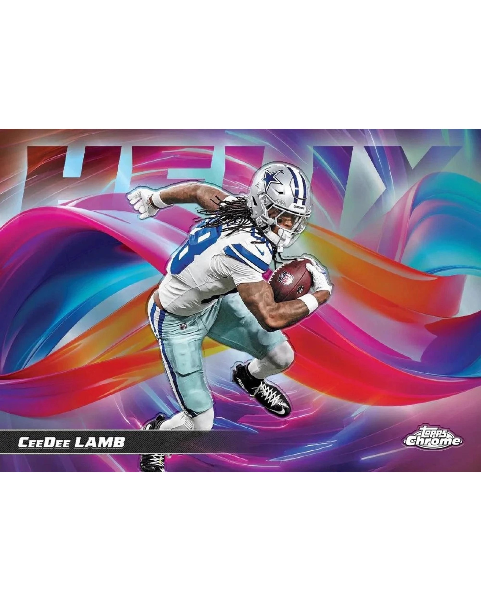 7 Topps 2025 Chrome NFL Football Delight Box, 7 of 9