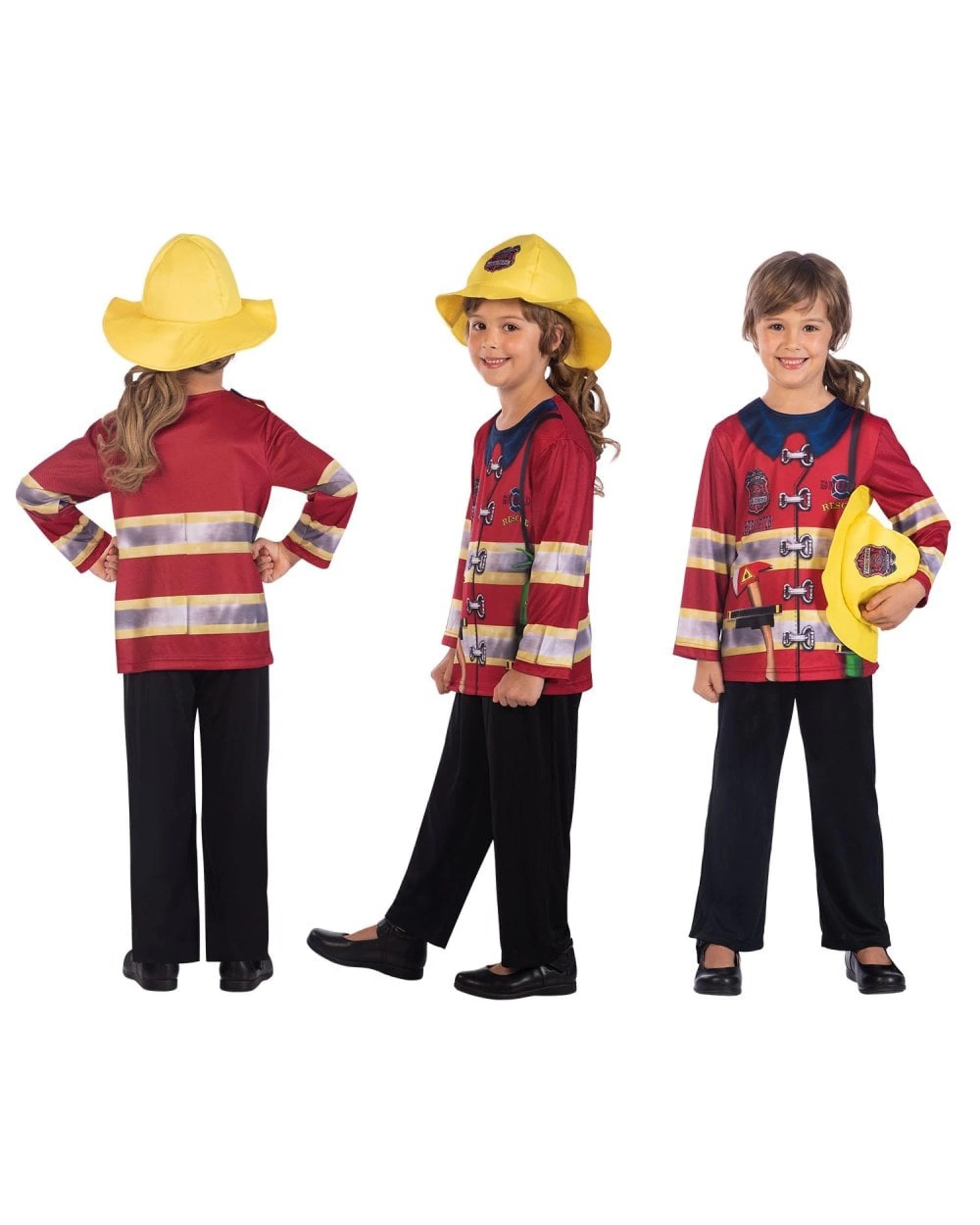 2 Fireman Sustainable Child Costume Size 3-4 Years, 2 of 3