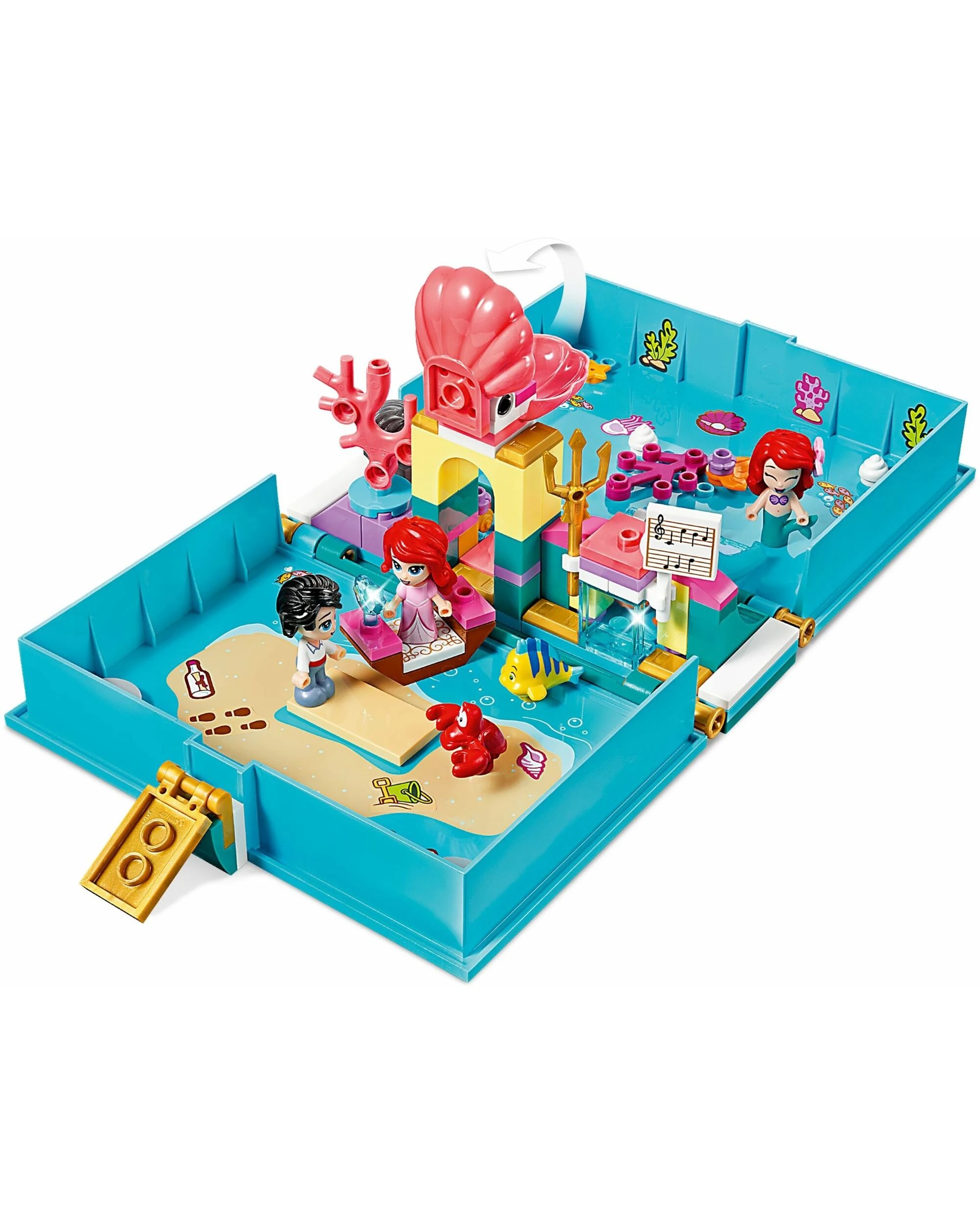 3 LEGO 43176 Ariel's Storybook Adventures | Disney Princess Playset, 3 of 5