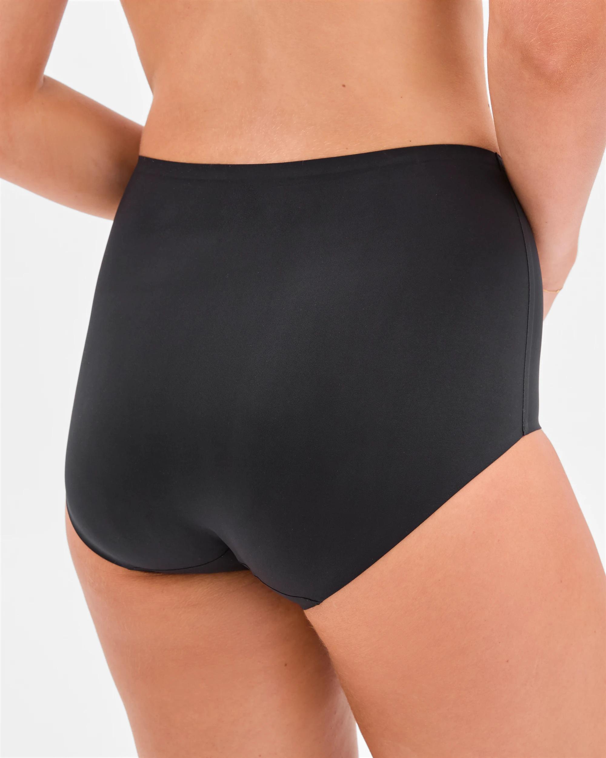 4 Target Woman Smooth Moves 2 Pack Bonded No Show Full Briefs BLACK, 4 of 4