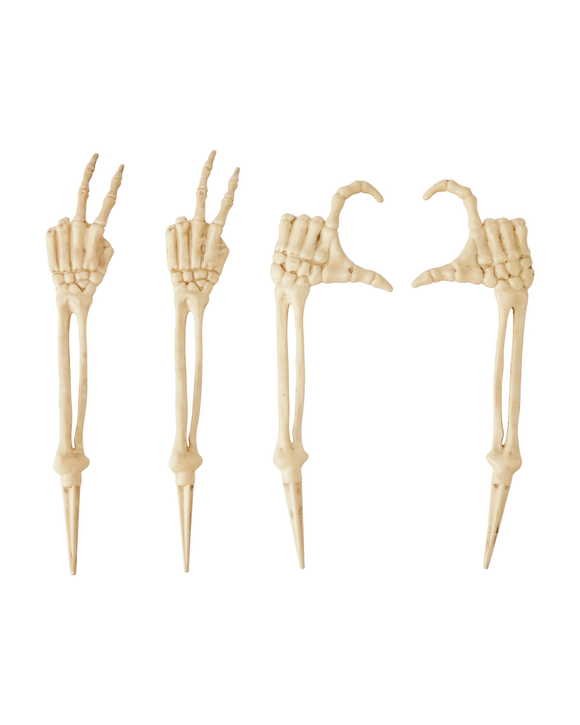 2 4 Pack Skeleton Hand Stakes, 2 of 5