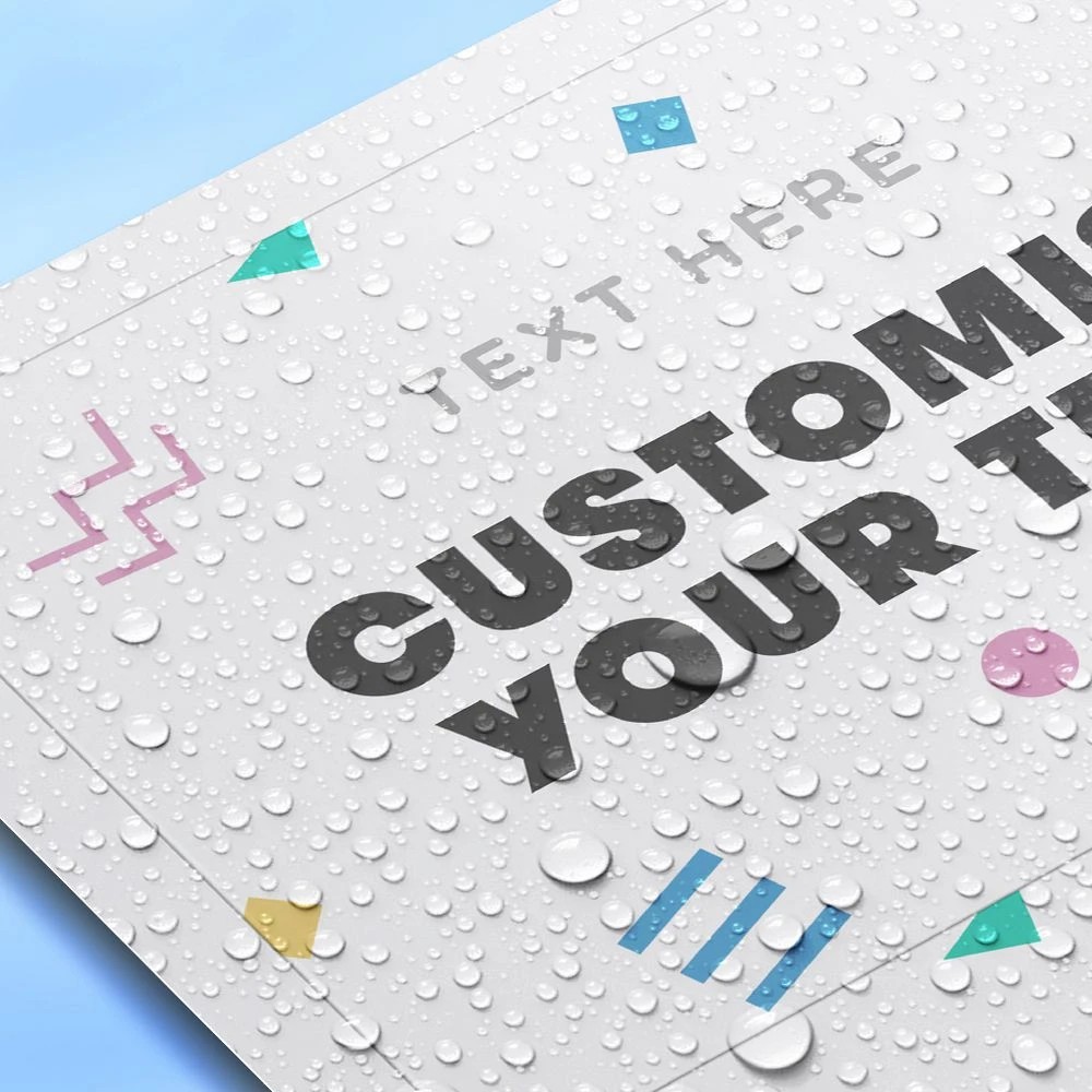 4 Avery 2UP Laser Waterproof Labels 5 Sheets, 4 of 6