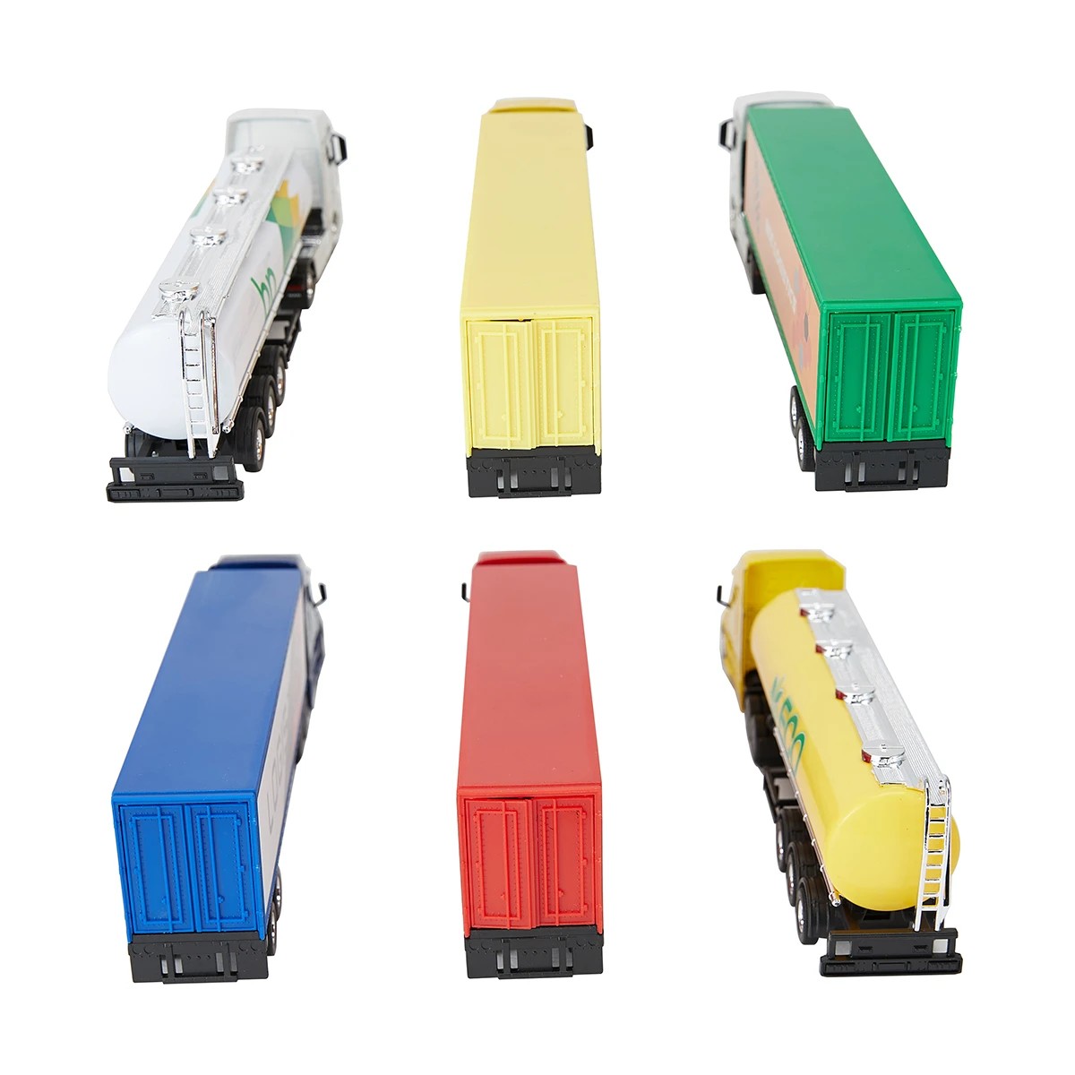 6 Welly 1:64 Scale Diecast Metal Trucks - Assorted, 6 of 10