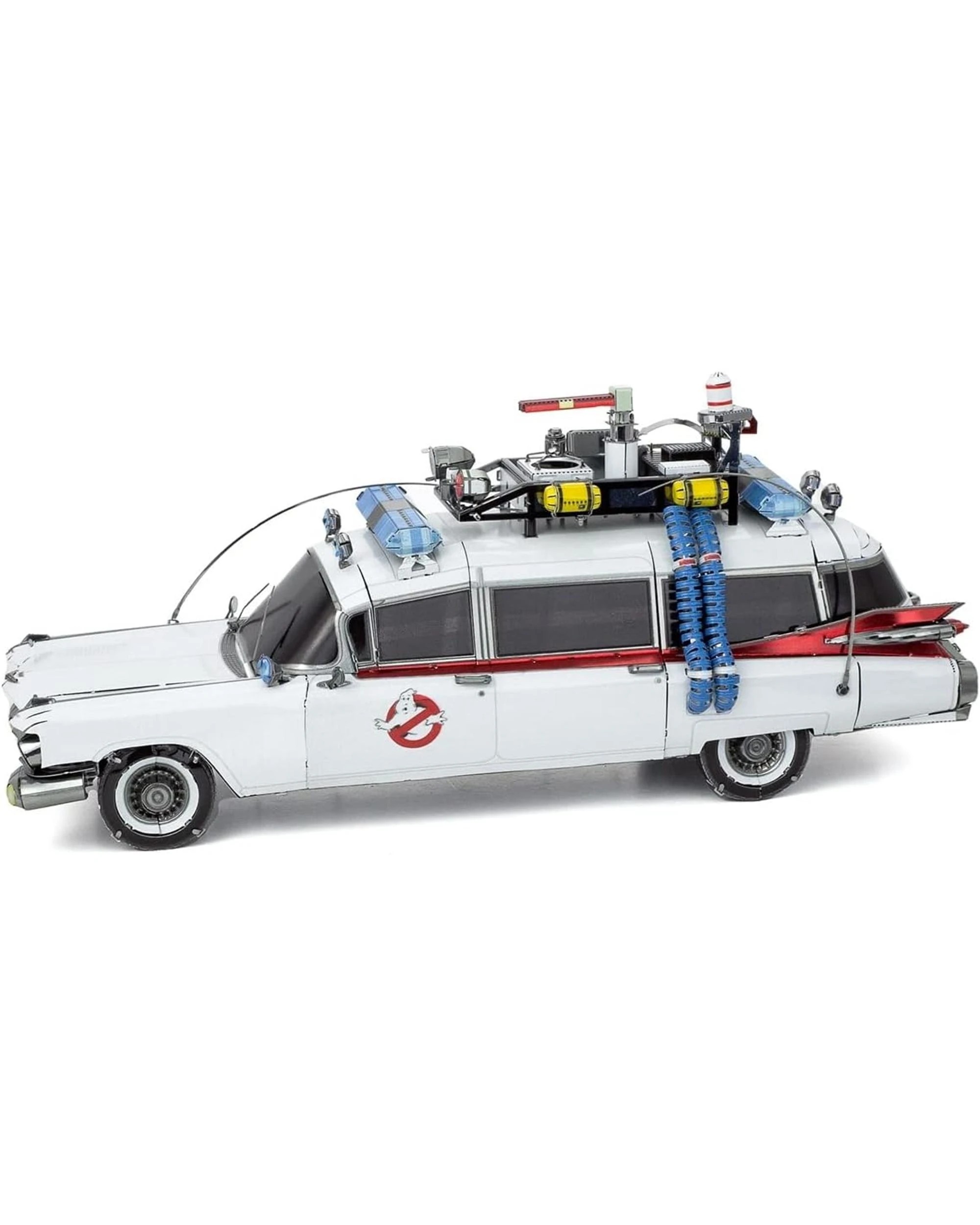 4 Metal Earth Premium Series Ghostbusters ECTO-1 Steel Model Kit, 4 of 7