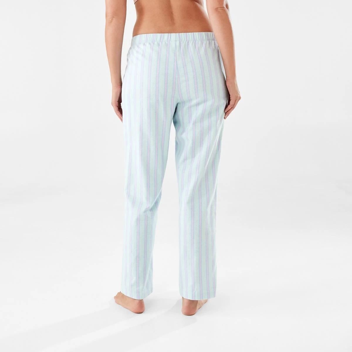 3 Printed Flannel Pants Gn Blu Stp, 3 of 5
