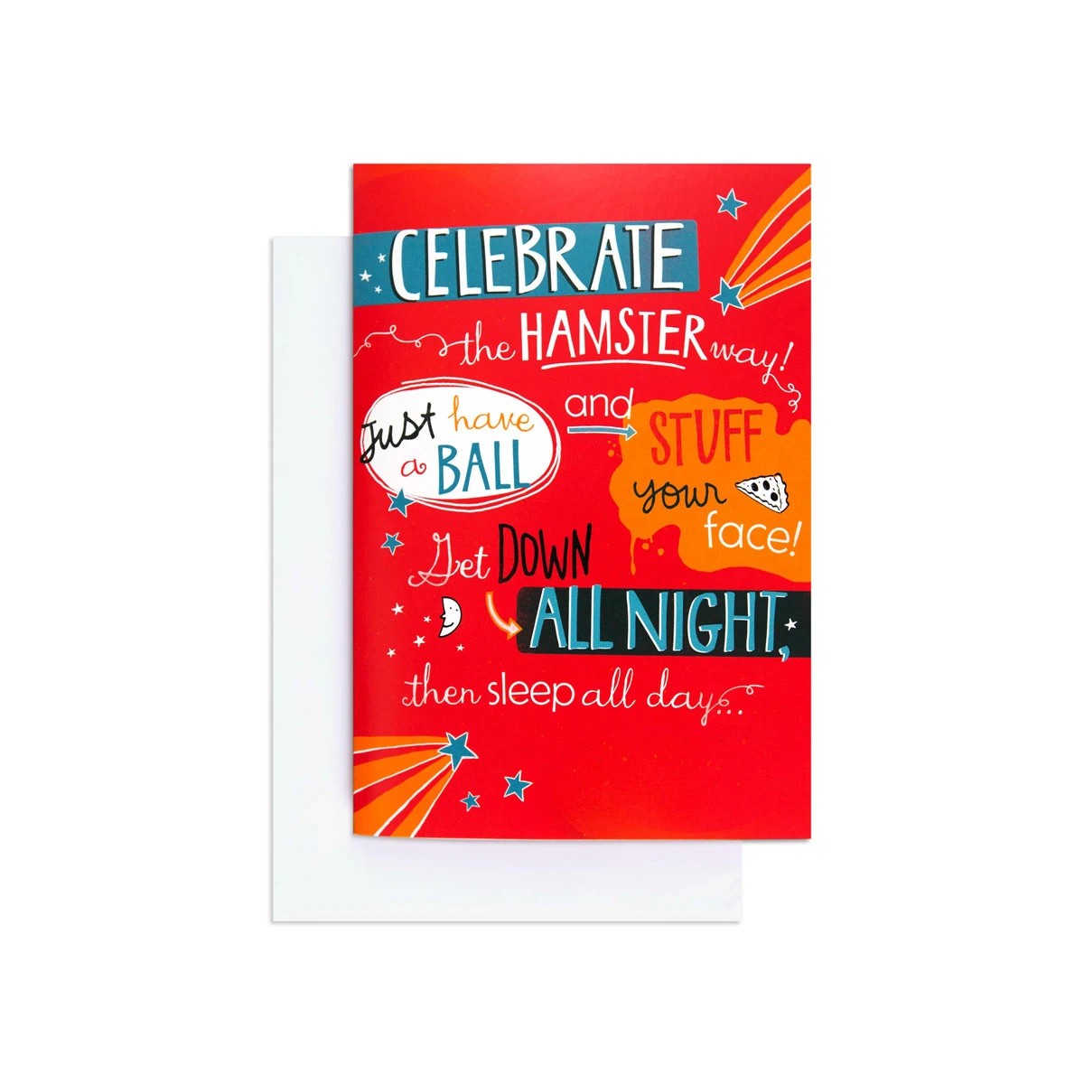 1 Hallmark Interactive Birthday Card - Hamster Celebration, 1 of 4