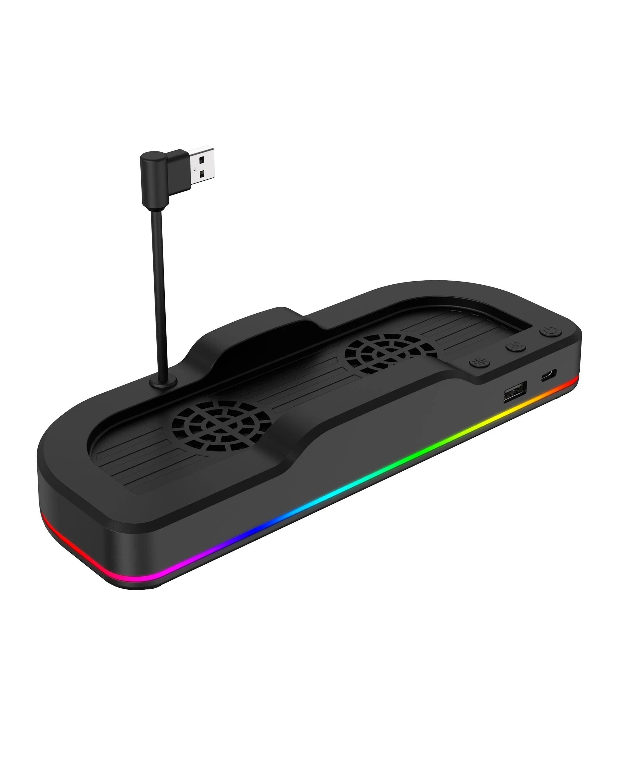 5 Powerwave RGB Cooling Stand for Nintendo Switch 2 - Black, 5 of 10