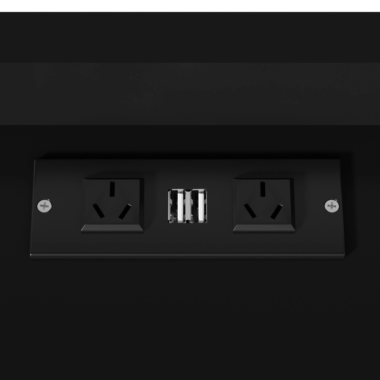 5 Advwin Bedside Table with Charging Station LED Lights Drawer and Open Storage Shelves - Black, 5 of 10