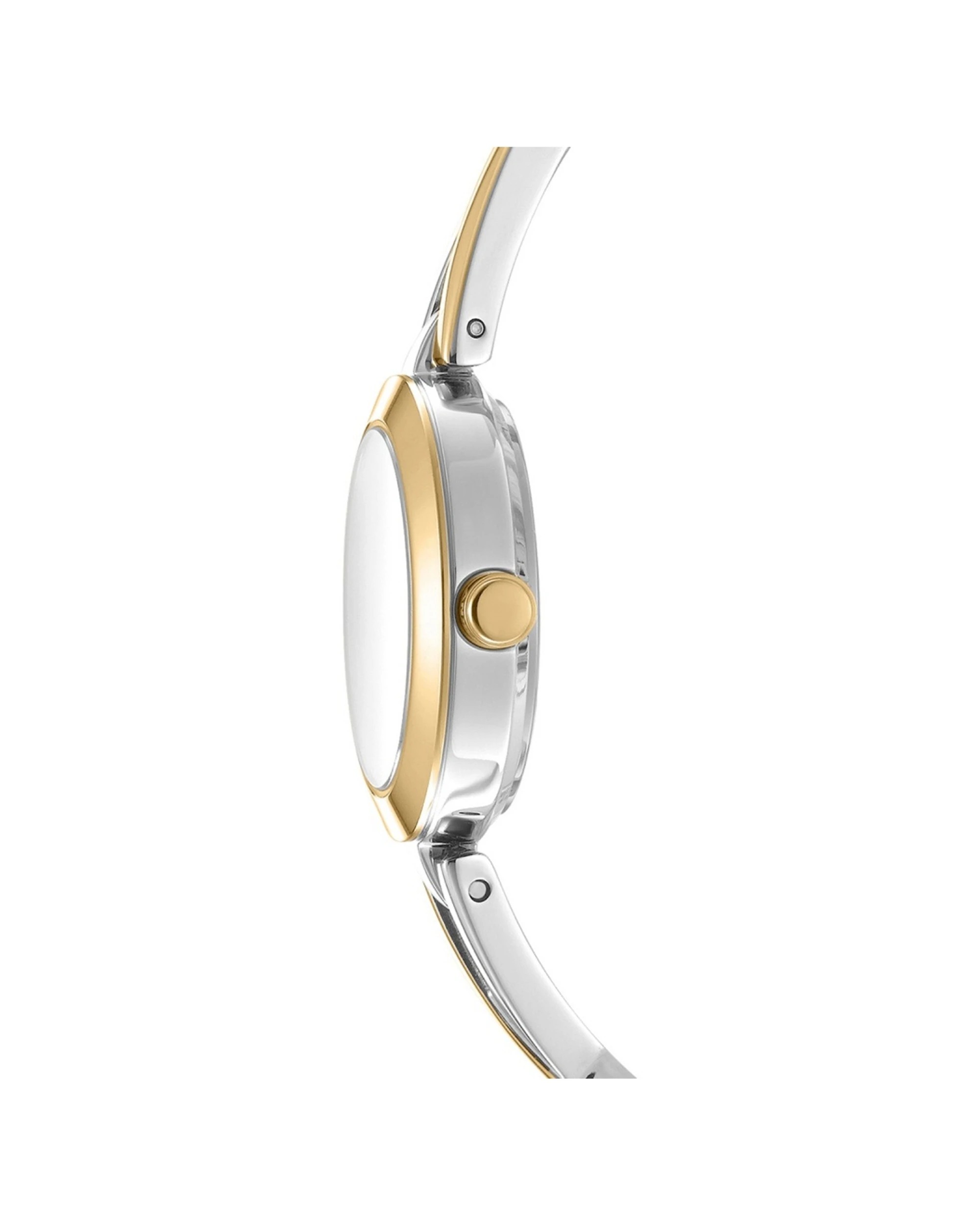 3 DKNY Half Bangle Women's Watch Gold Silver Two-Tone 26mm Stainless Steel, 3 of 4